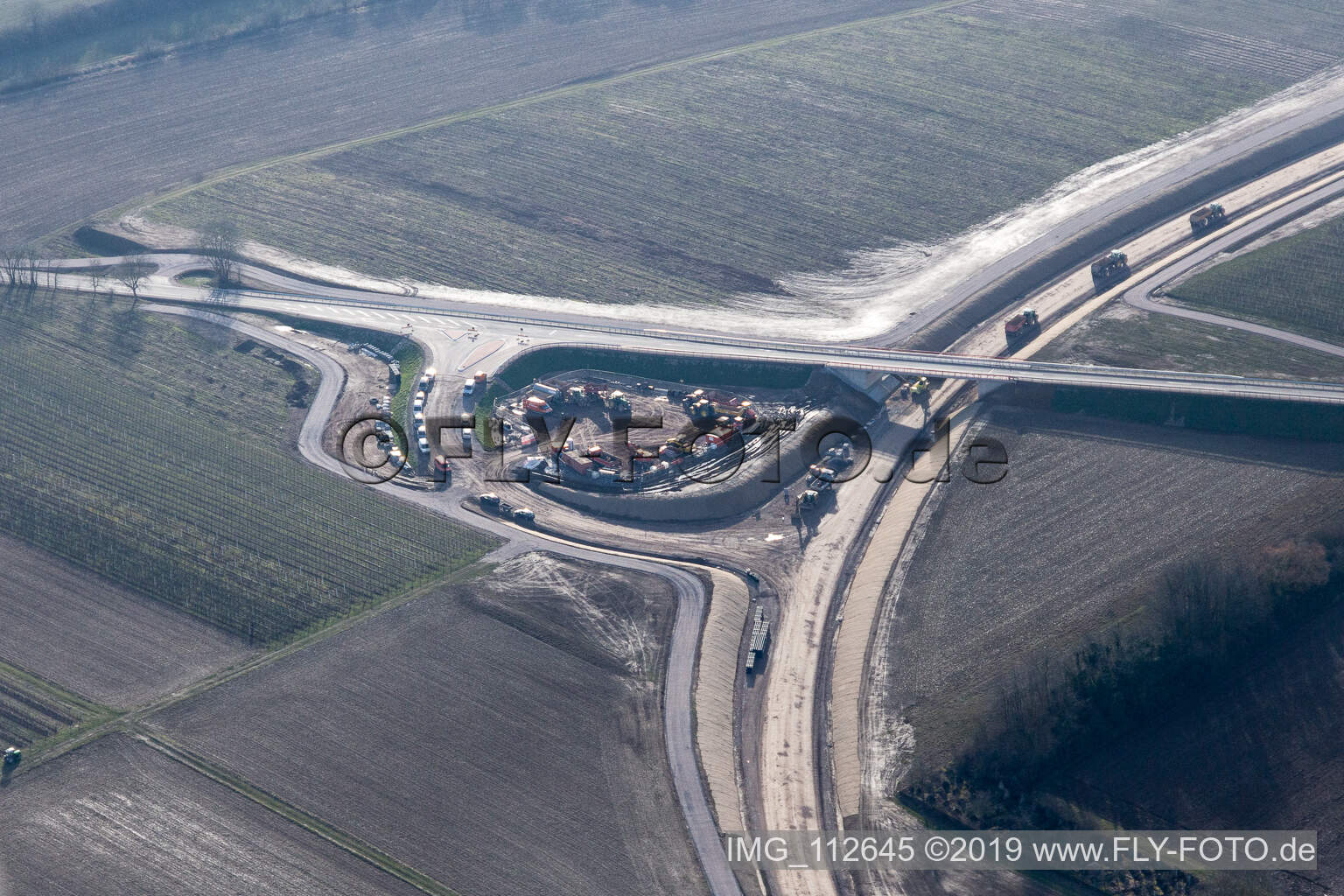 Photographie aérienne de Impflingen dans le département Rhénanie-Palatinat, Allemagne