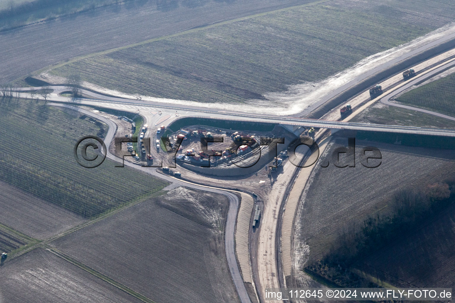 Photographie aérienne de Impflingen dans le département Rhénanie-Palatinat, Allemagne