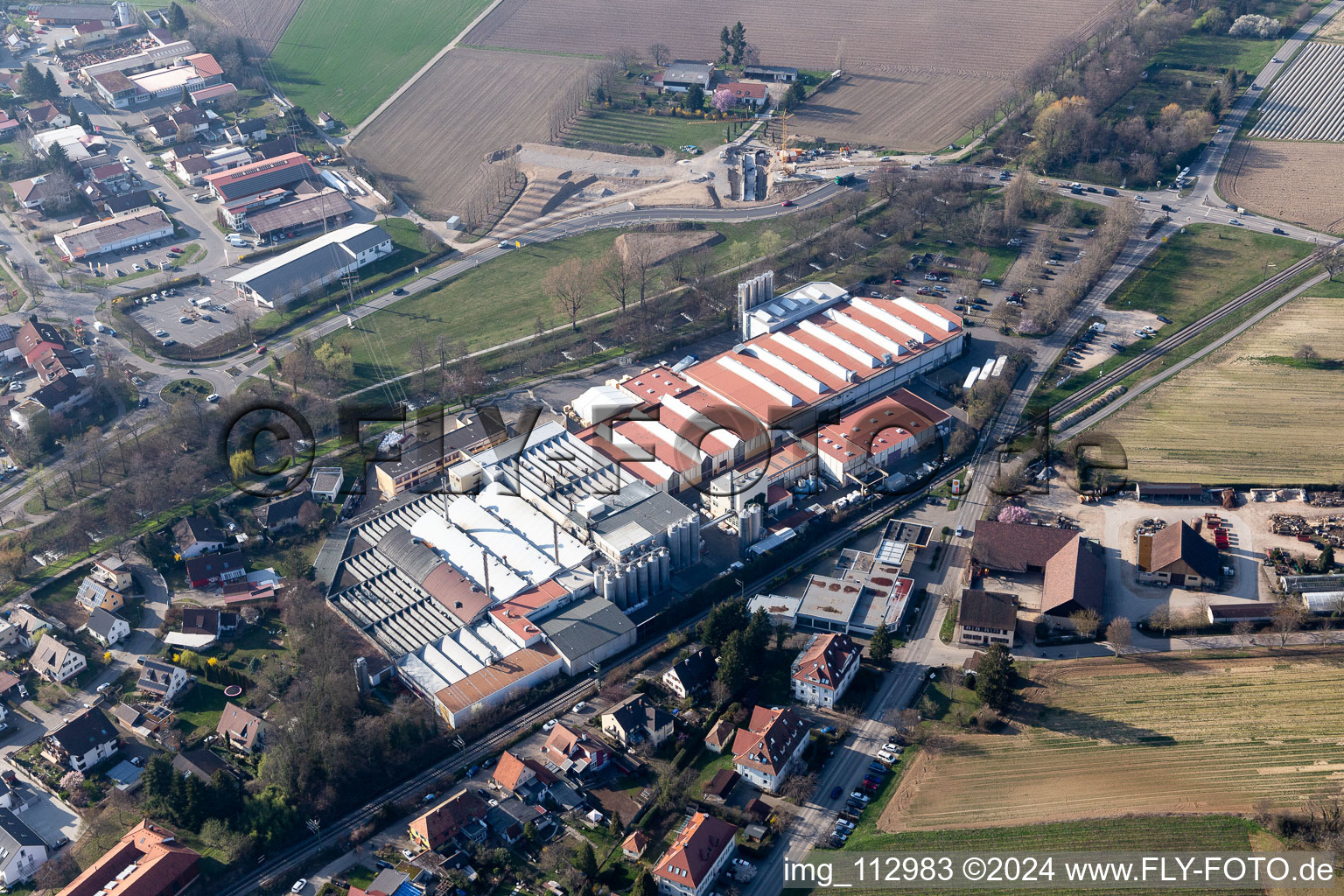 Vue aérienne de Recherche Bilcare à Staufen im Breisgau dans le département Bade-Wurtemberg, Allemagne