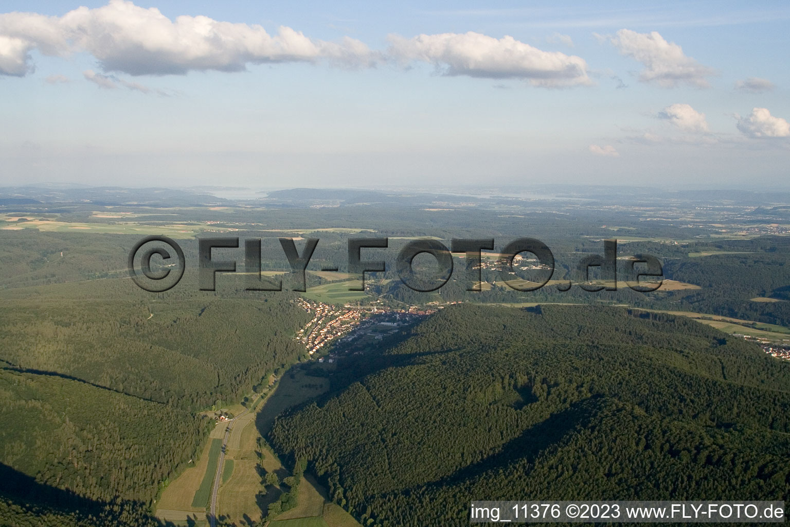 Photographie aérienne de Ippingen dans le département Bade-Wurtemberg, Allemagne