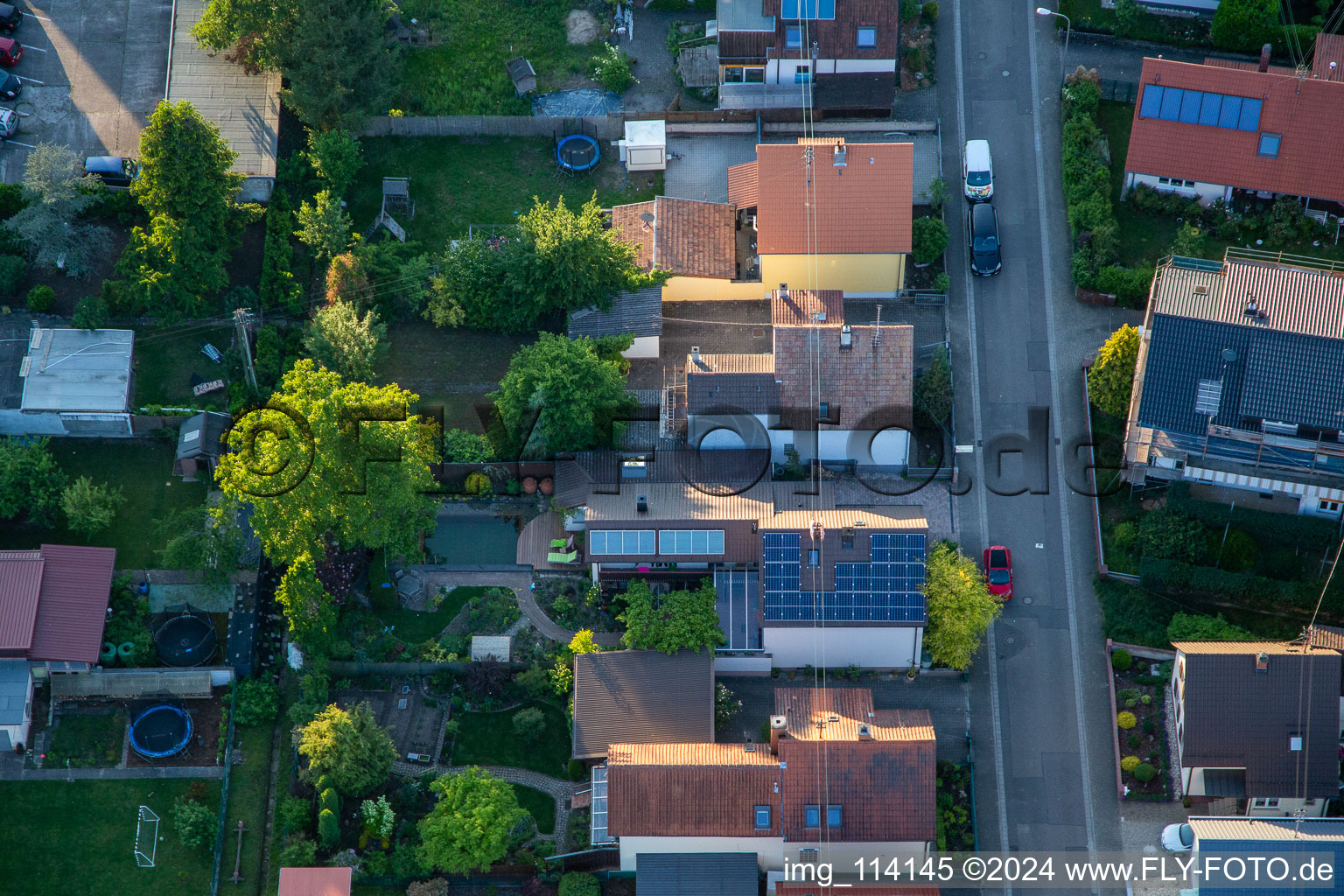 Image drone de Kandel dans le département Rhénanie-Palatinat, Allemagne