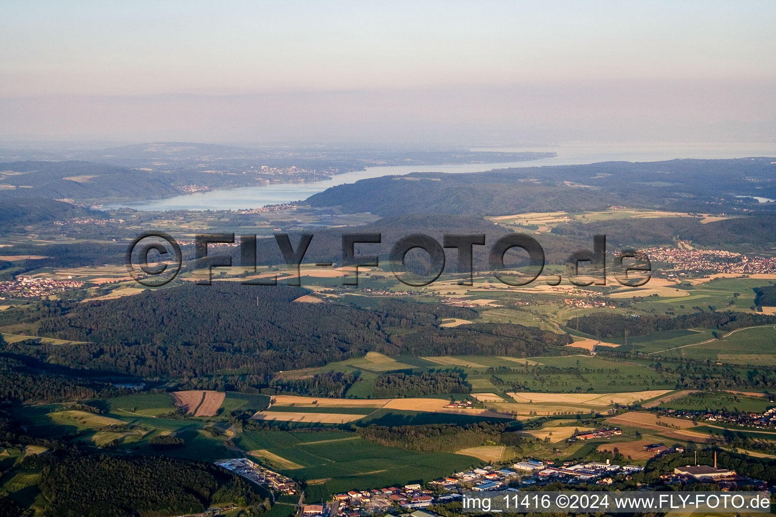 Bittelbrunn dans le département Bade-Wurtemberg, Allemagne hors des airs