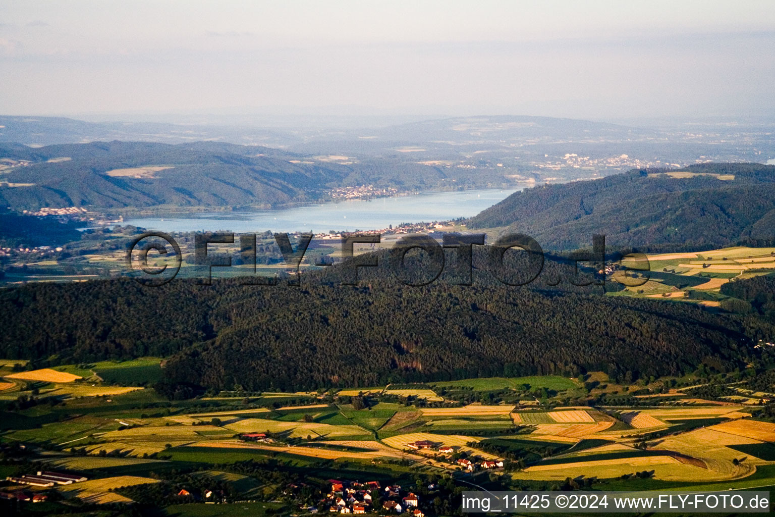 Volkertshausen dans le département Bade-Wurtemberg, Allemagne d'en haut