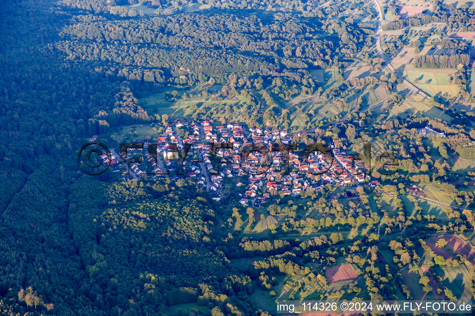 Photographie aérienne de Quartier Sulzbach in Malsch dans le département Bade-Wurtemberg, Allemagne