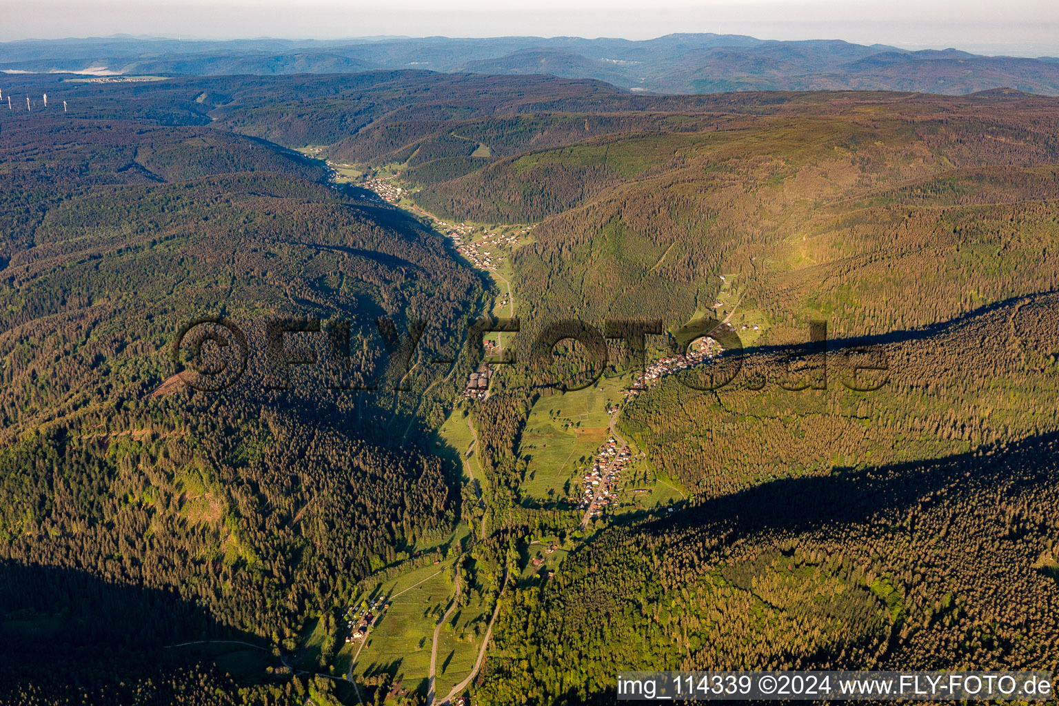 Vue aérienne de Sprollenhaus dans le département Bade-Wurtemberg, Allemagne