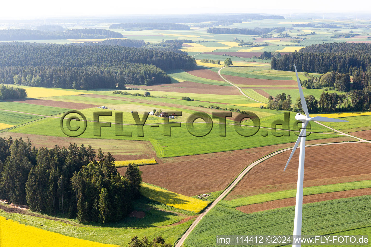 Vue aérienne de Schramberg dans le département Bade-Wurtemberg, Allemagne