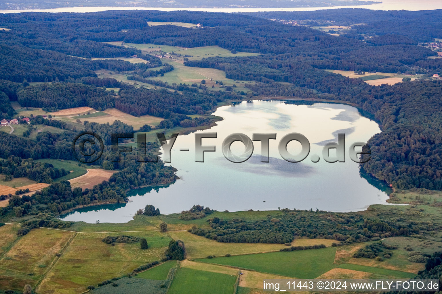 Güttingen dans le département Bade-Wurtemberg, Allemagne vue d'en haut