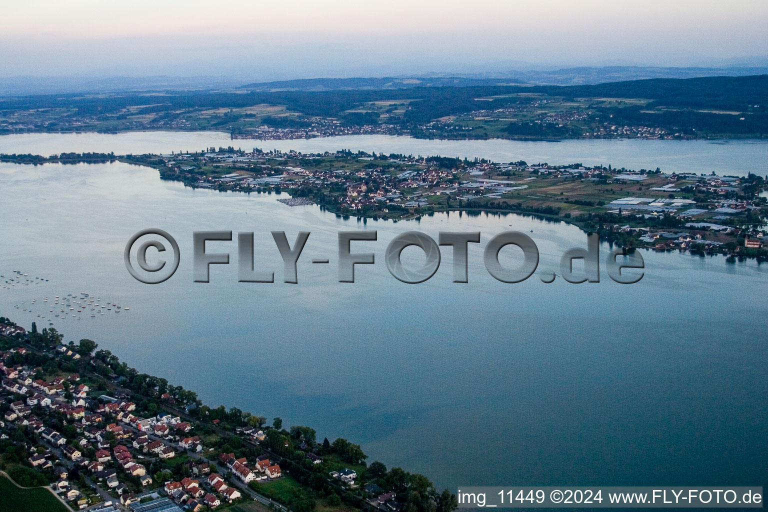 Vue aérienne de Kaltbrunn dans le département Bade-Wurtemberg, Allemagne