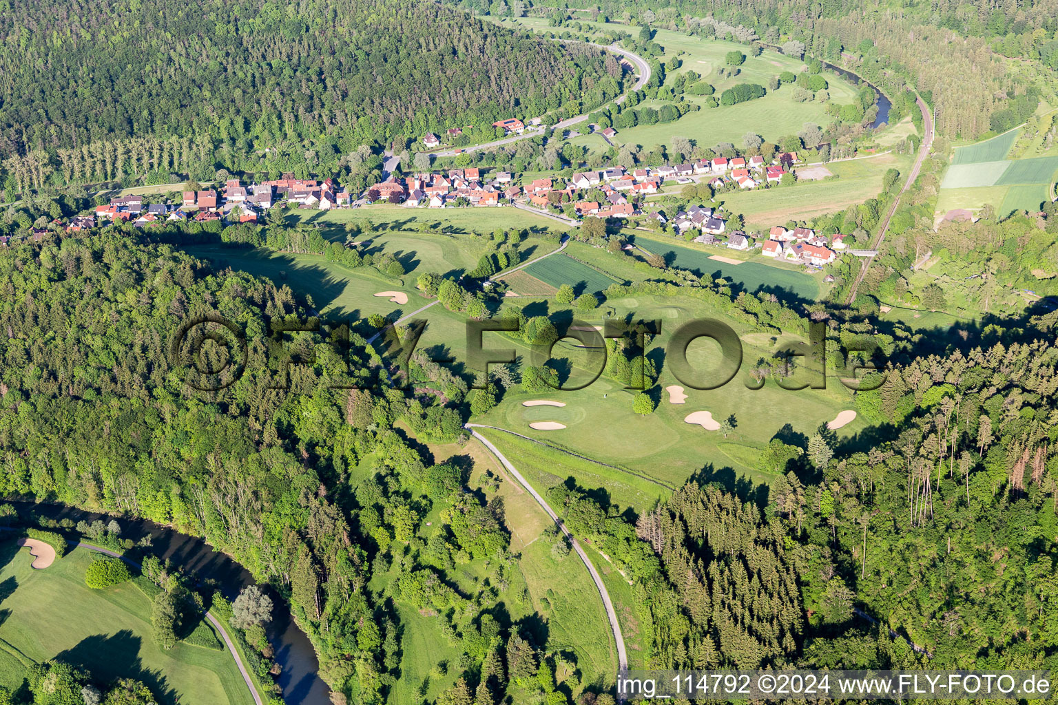 Photographie aérienne de Hôtel Château de Weitenburg à le quartier Börstingen in Starzach dans le département Bade-Wurtemberg, Allemagne