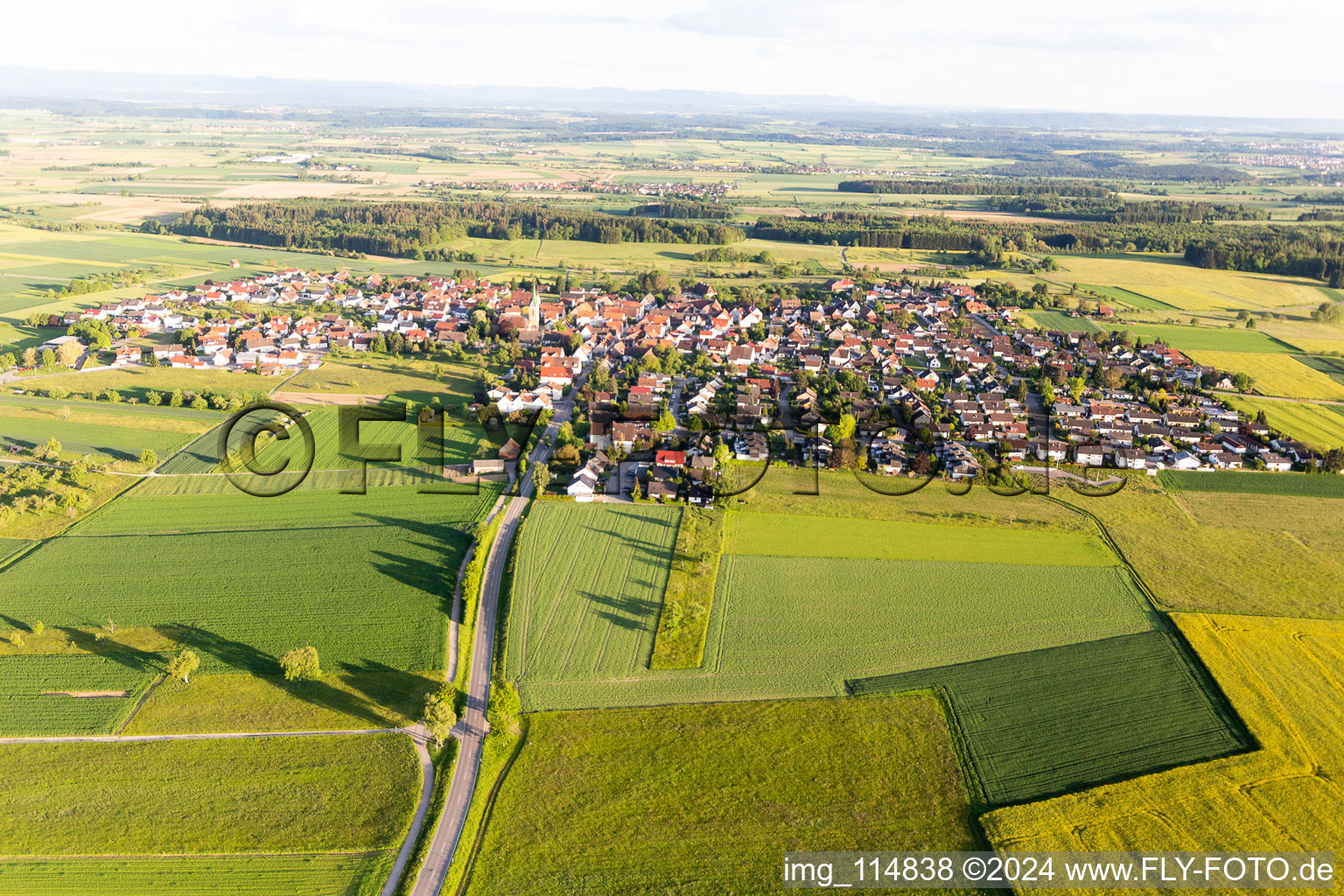 Vue aérienne de Quartier Vollmaringen in Nagold dans le département Bade-Wurtemberg, Allemagne