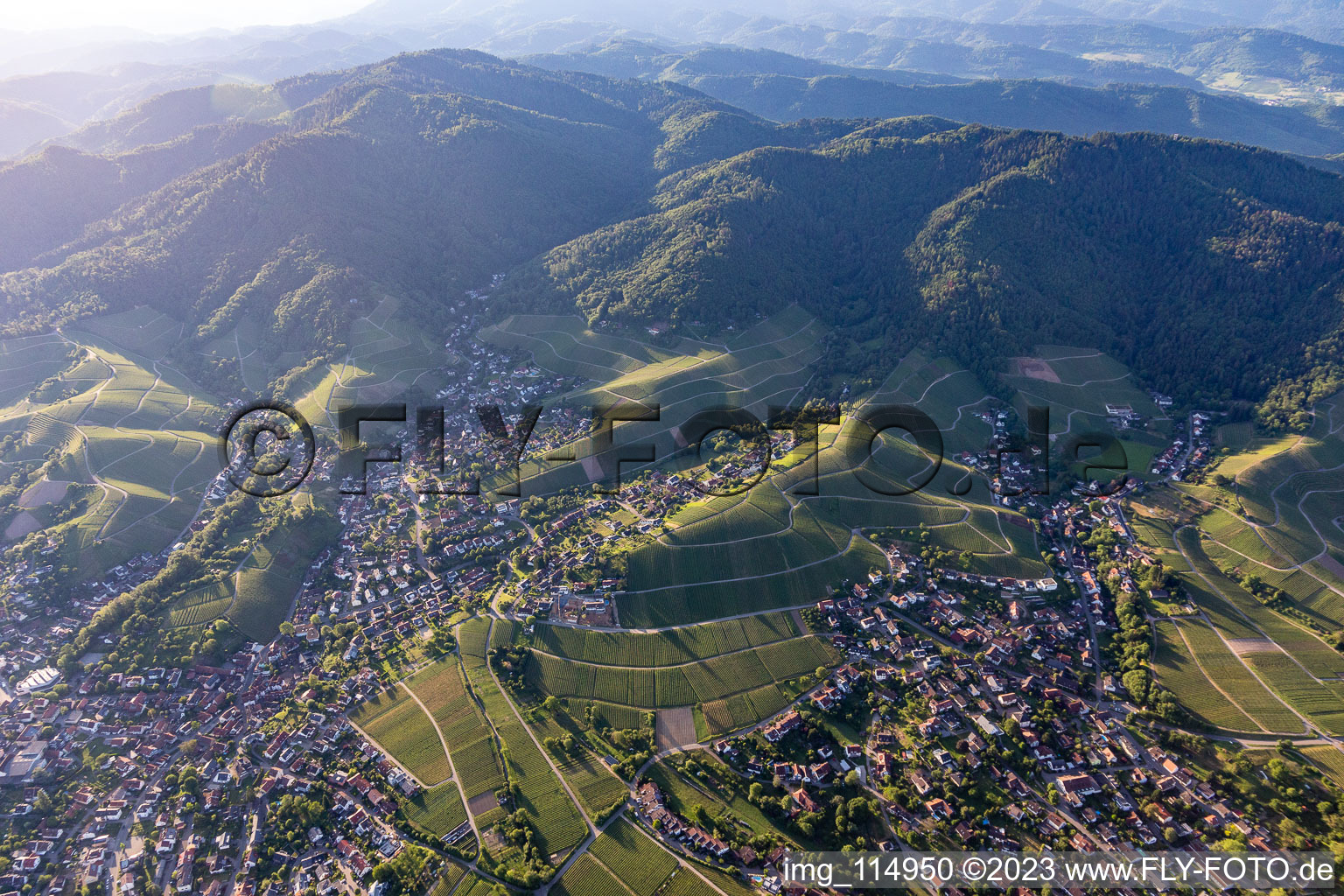 Vue aérienne de Quartier Zell in Offenburg dans le département Bade-Wurtemberg, Allemagne