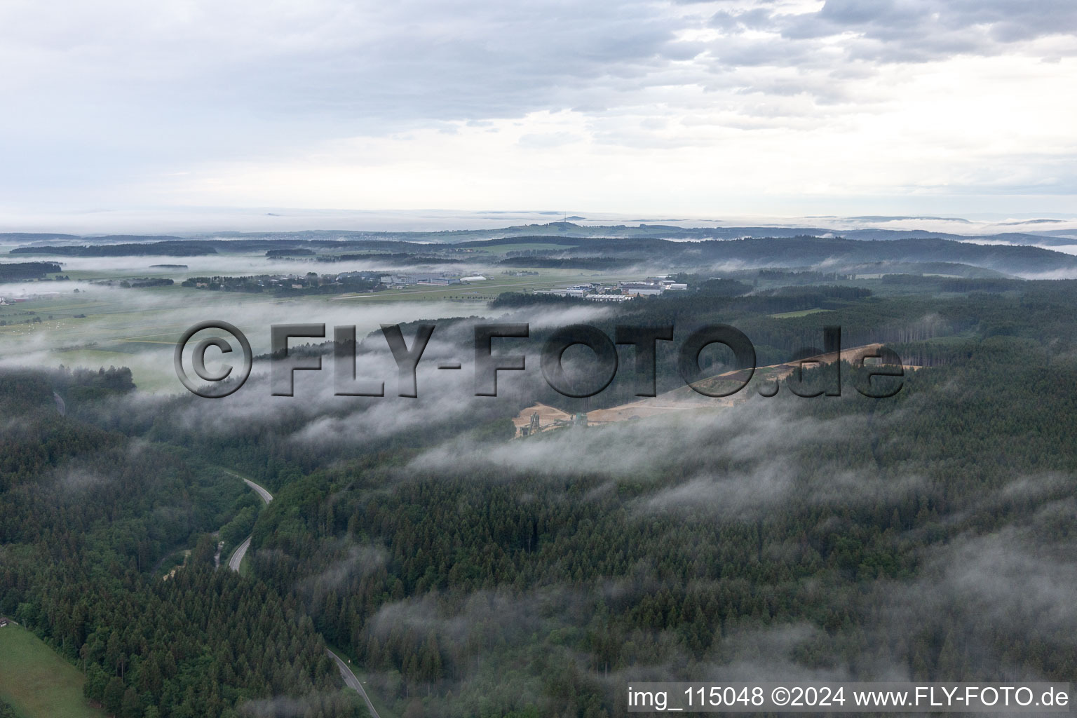 Fridingen an der Donau dans le département Bade-Wurtemberg, Allemagne vue du ciel