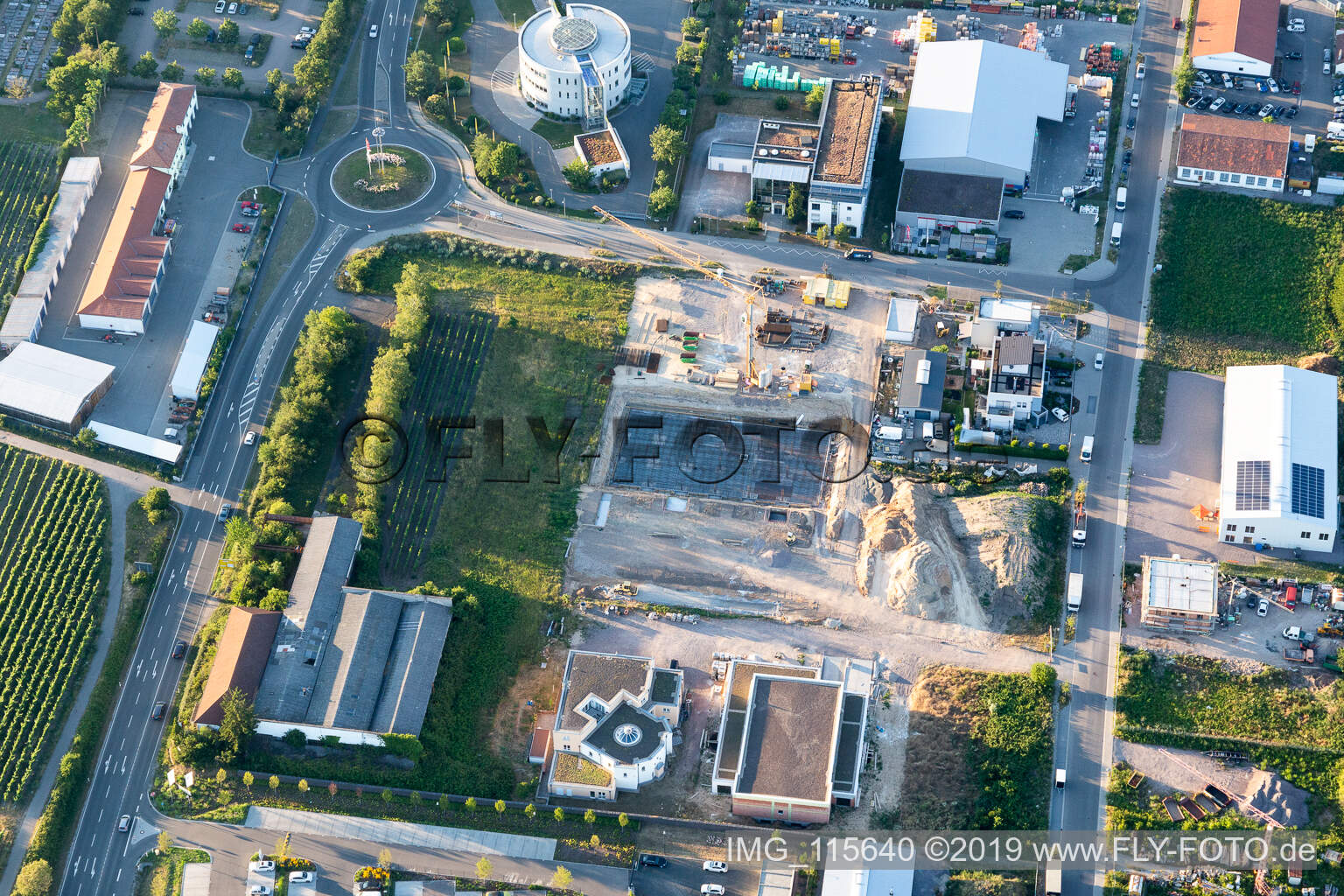 Image drone de Neustadt an der Weinstraße dans le département Rhénanie-Palatinat, Allemagne