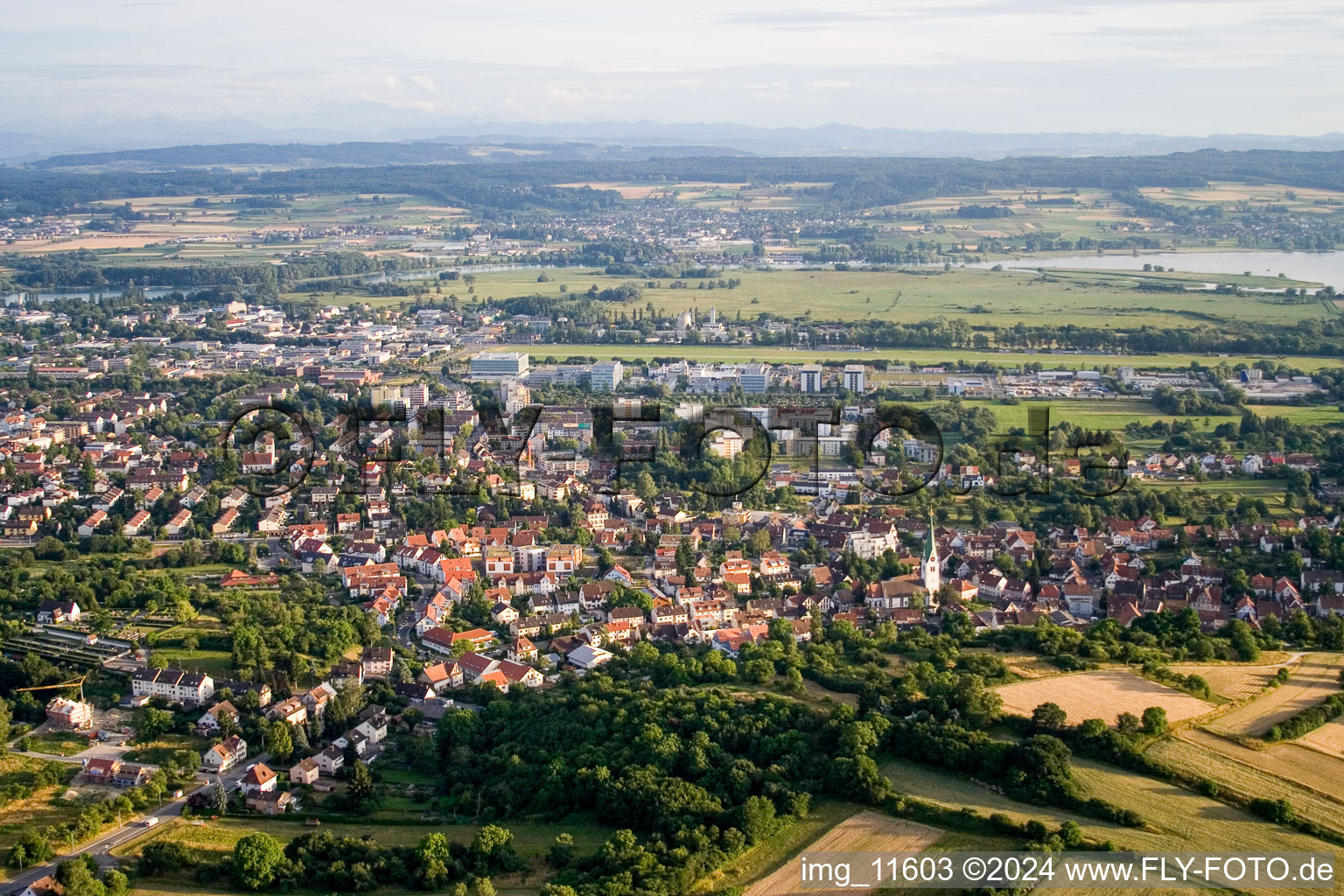 Photographie aérienne de Quartier Wollmatingen in Konstanz dans le département Bade-Wurtemberg, Allemagne