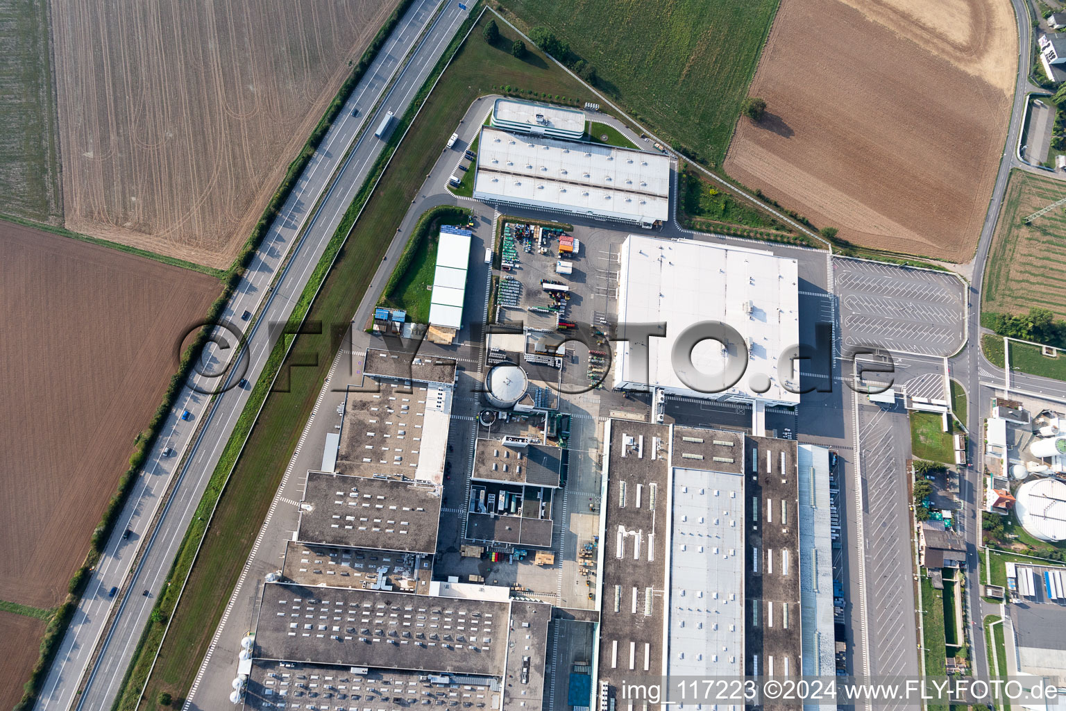 Photographie aérienne de ADM SAUVAGE Europe à Eppelheim dans le département Bade-Wurtemberg, Allemagne