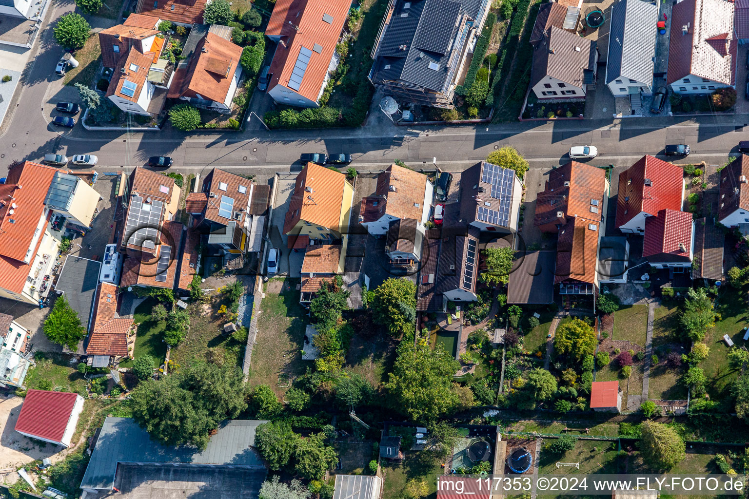 Image drone de Règlement à Kandel dans le département Rhénanie-Palatinat, Allemagne