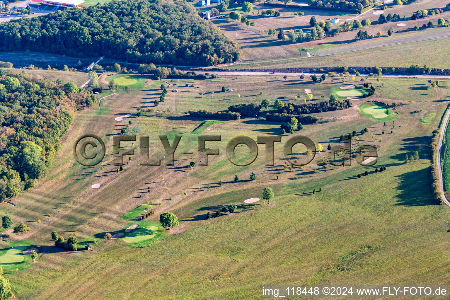 Vue aérienne de Golf de Vittel-Hazeau à Vittel dans le département Vosges, France