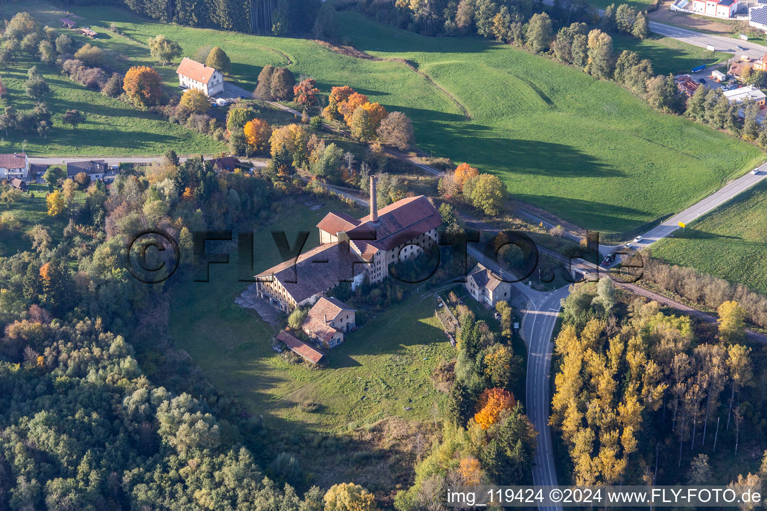 Mühlingen dans le département Bade-Wurtemberg, Allemagne depuis l'avion