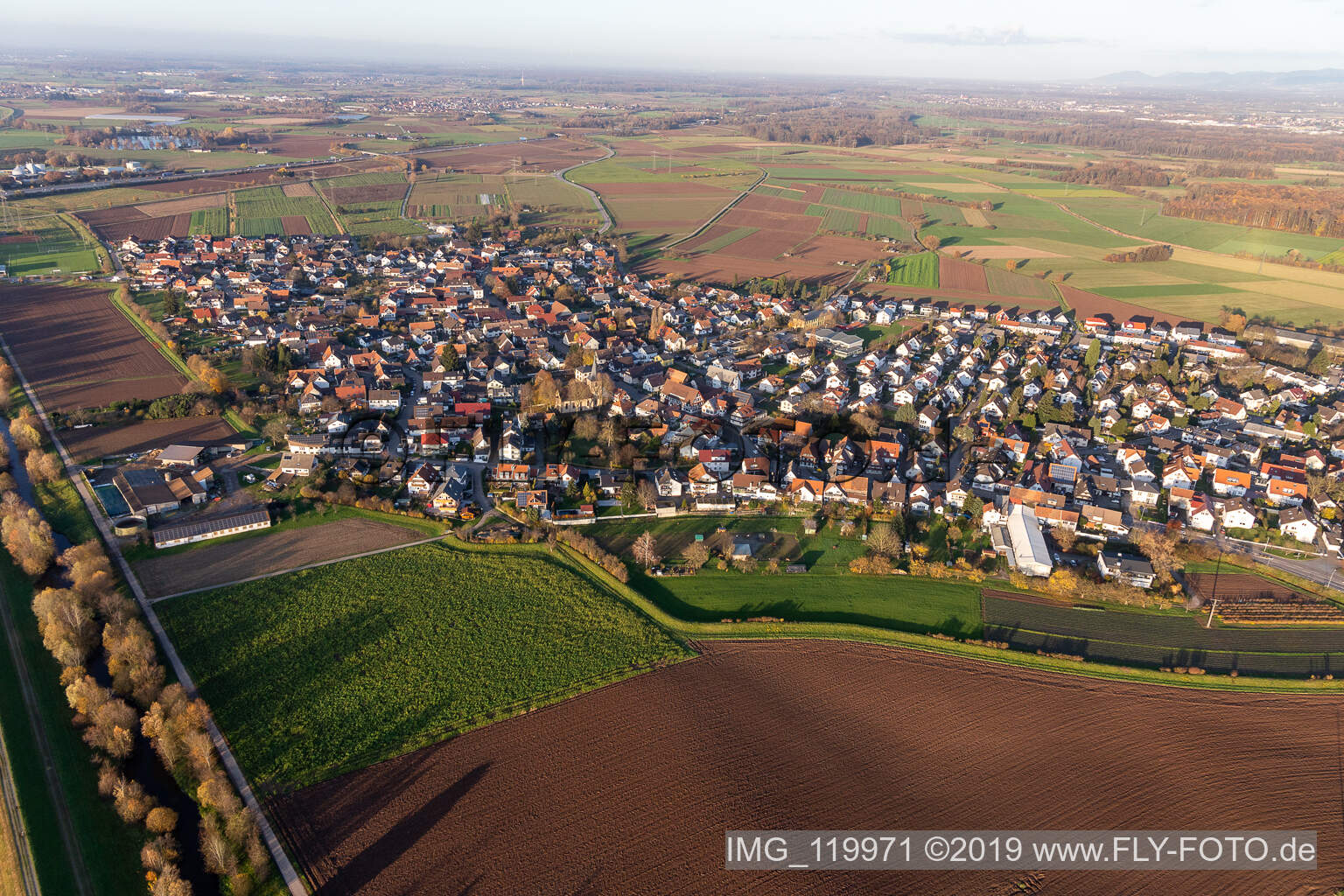Photographie aérienne de Quartier Griesheim in Offenburg dans le département Bade-Wurtemberg, Allemagne