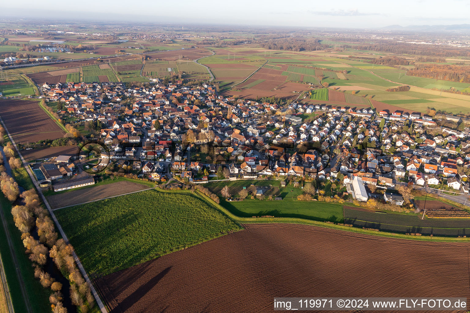 Photographie aérienne de Quartier Griesheim in Offenburg dans le département Bade-Wurtemberg, Allemagne