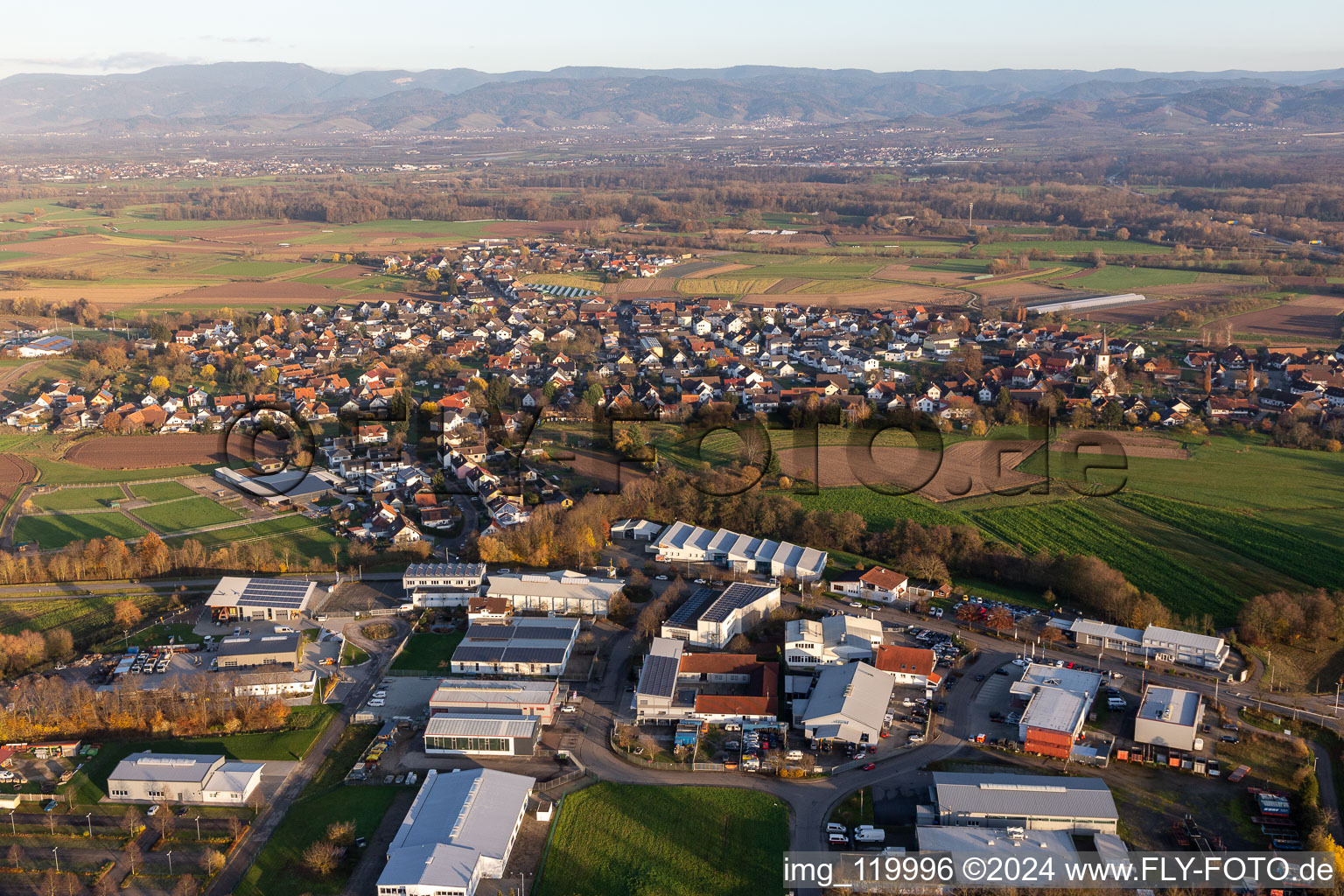 Sand dans le département Bade-Wurtemberg, Allemagne hors des airs