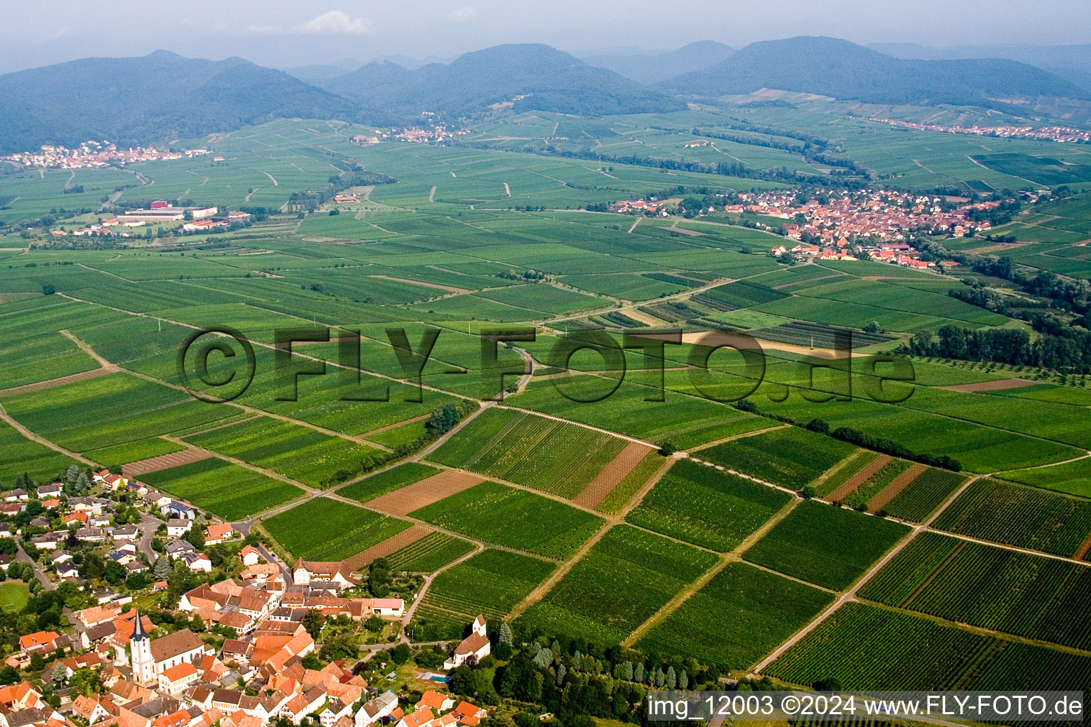 Quartier Mörzheim in Landau in der Pfalz dans le département Rhénanie-Palatinat, Allemagne du point de vue du drone