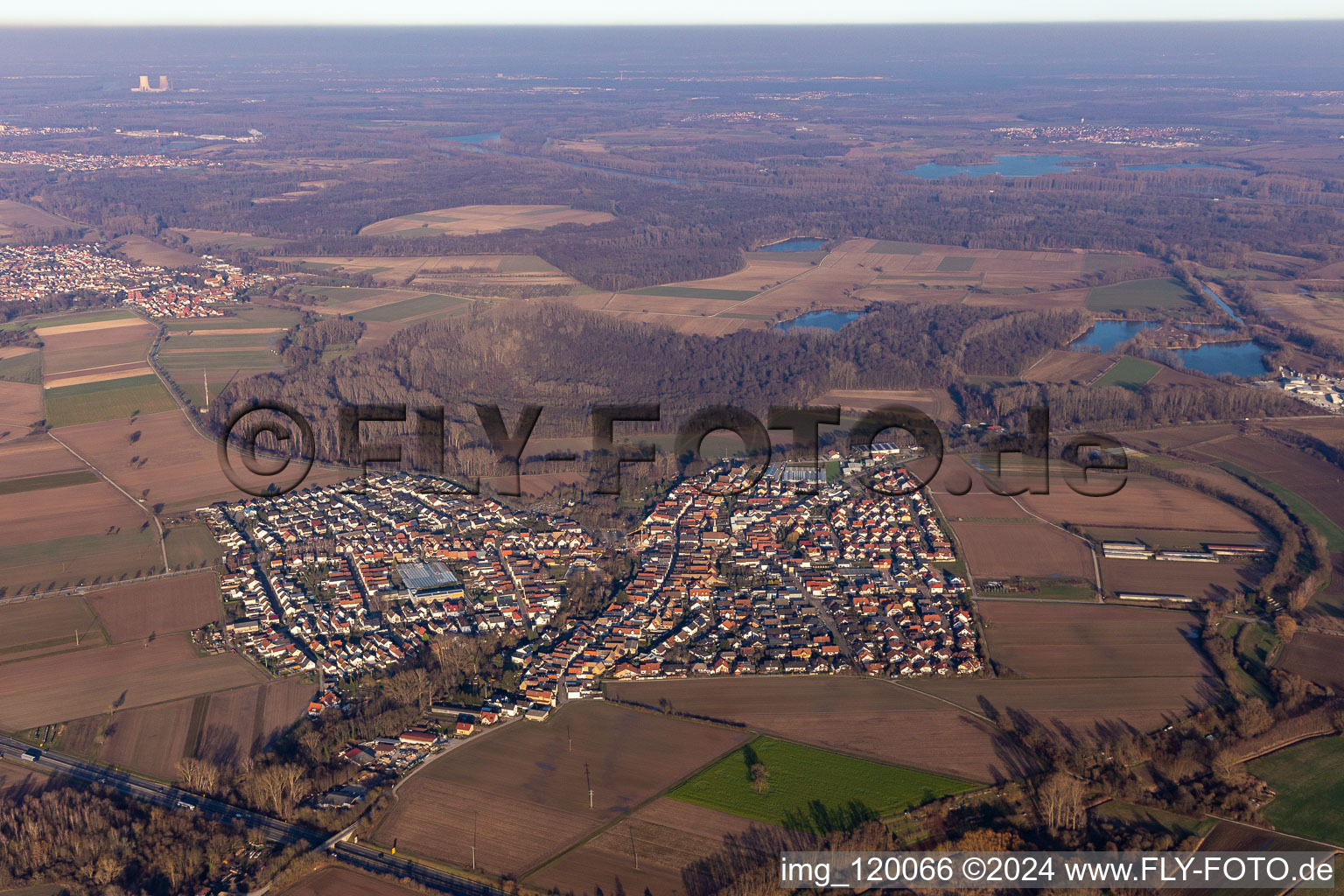 Kuhardt dans le département Rhénanie-Palatinat, Allemagne vue du ciel