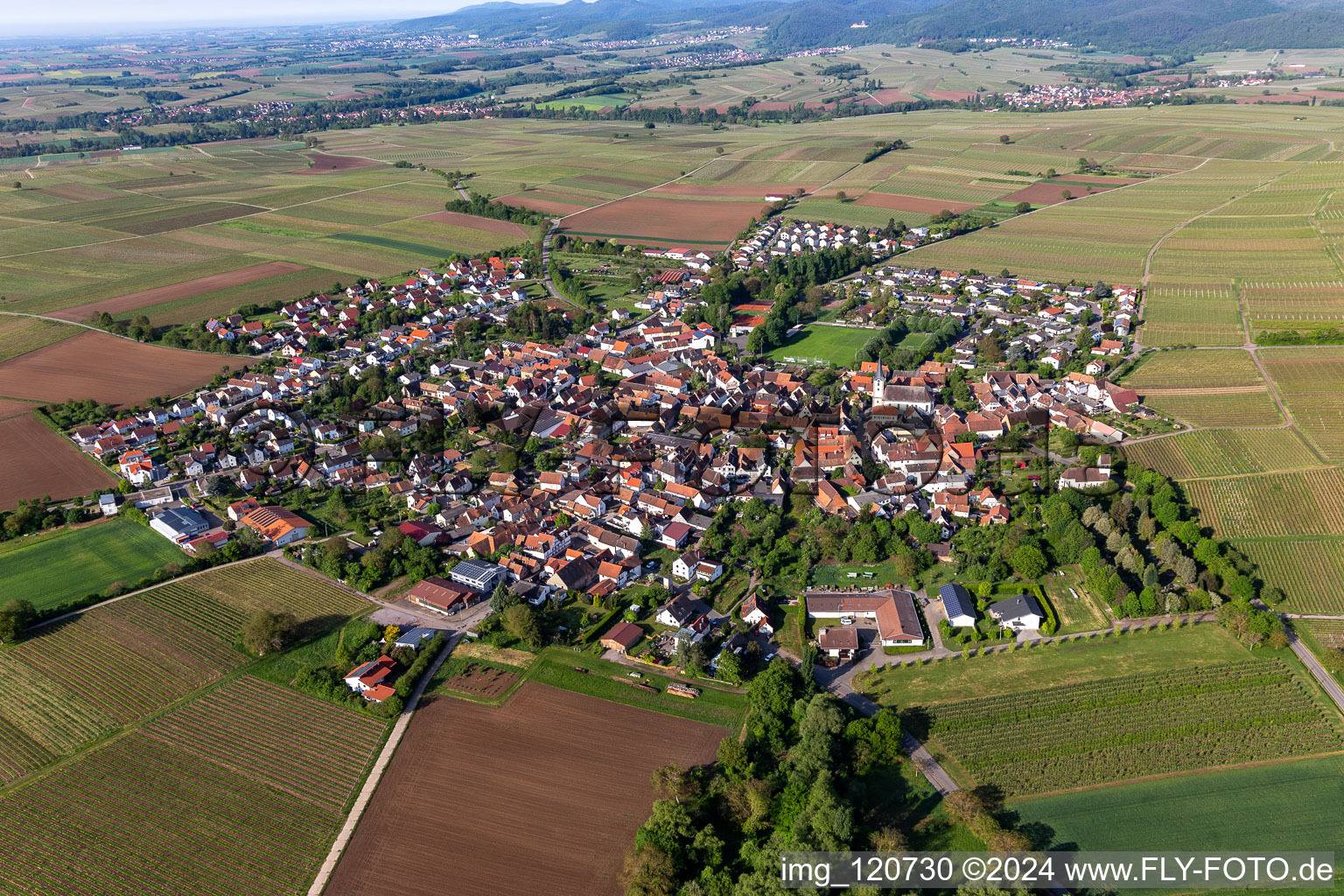 Vue aérienne de Quartier Mörzheim in Landau in der Pfalz dans le département Rhénanie-Palatinat, Allemagne