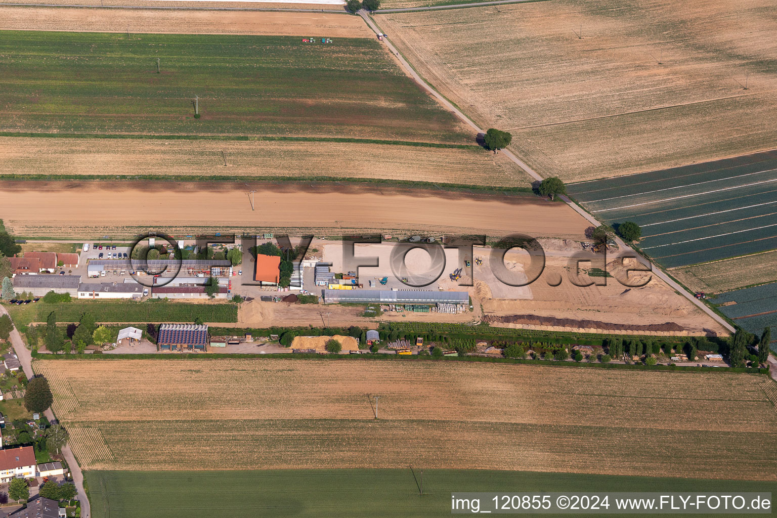 Image drone de Kandel dans le département Rhénanie-Palatinat, Allemagne