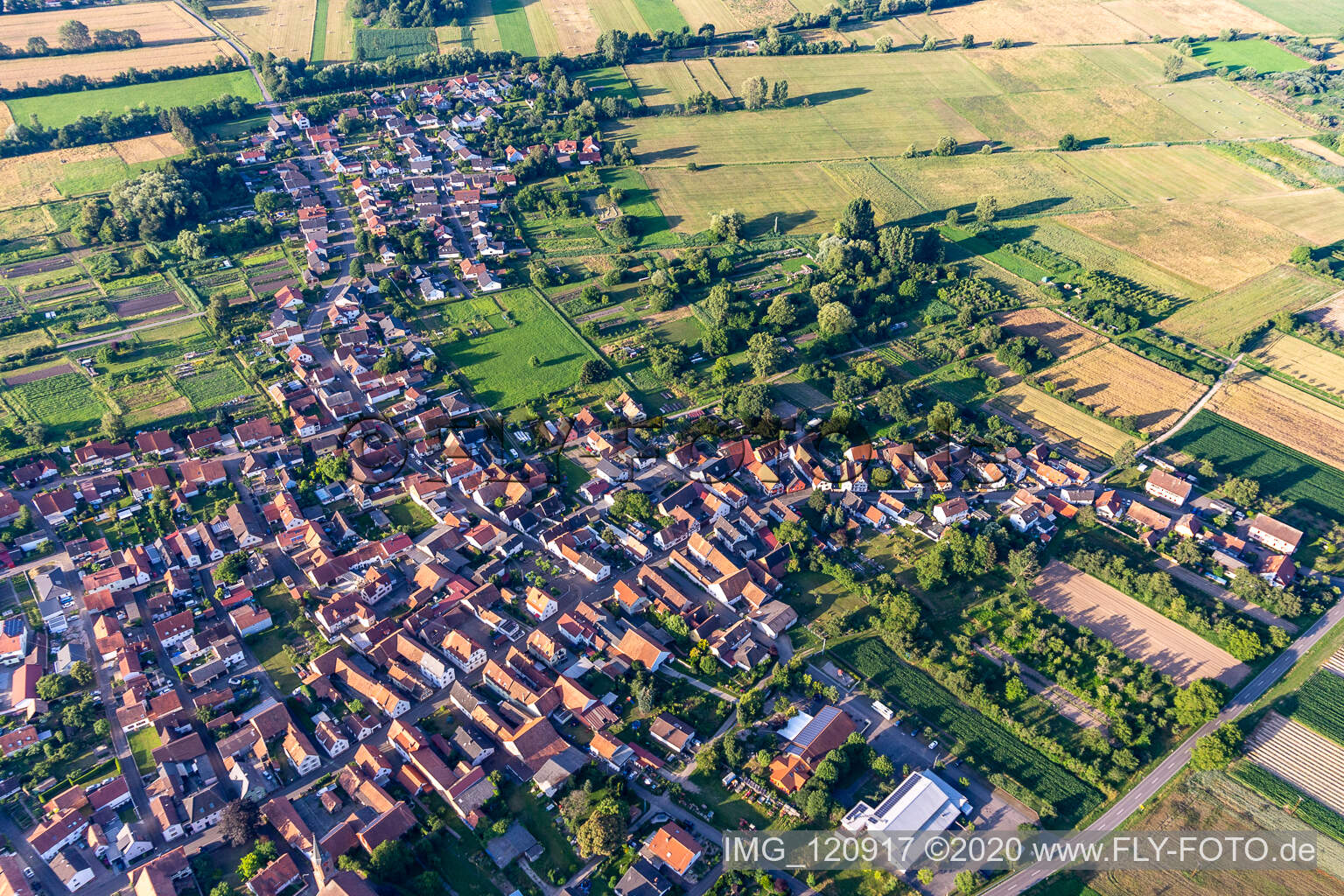 Image drone de Kapsweyer dans le département Rhénanie-Palatinat, Allemagne