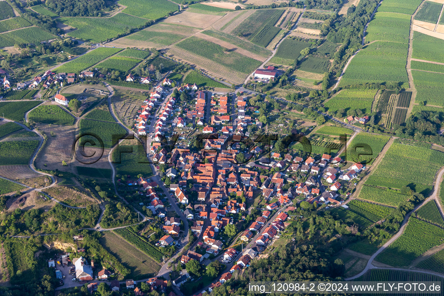 Image drone de Quartier Gleishorbach in Gleiszellen-Gleishorbach dans le département Rhénanie-Palatinat, Allemagne