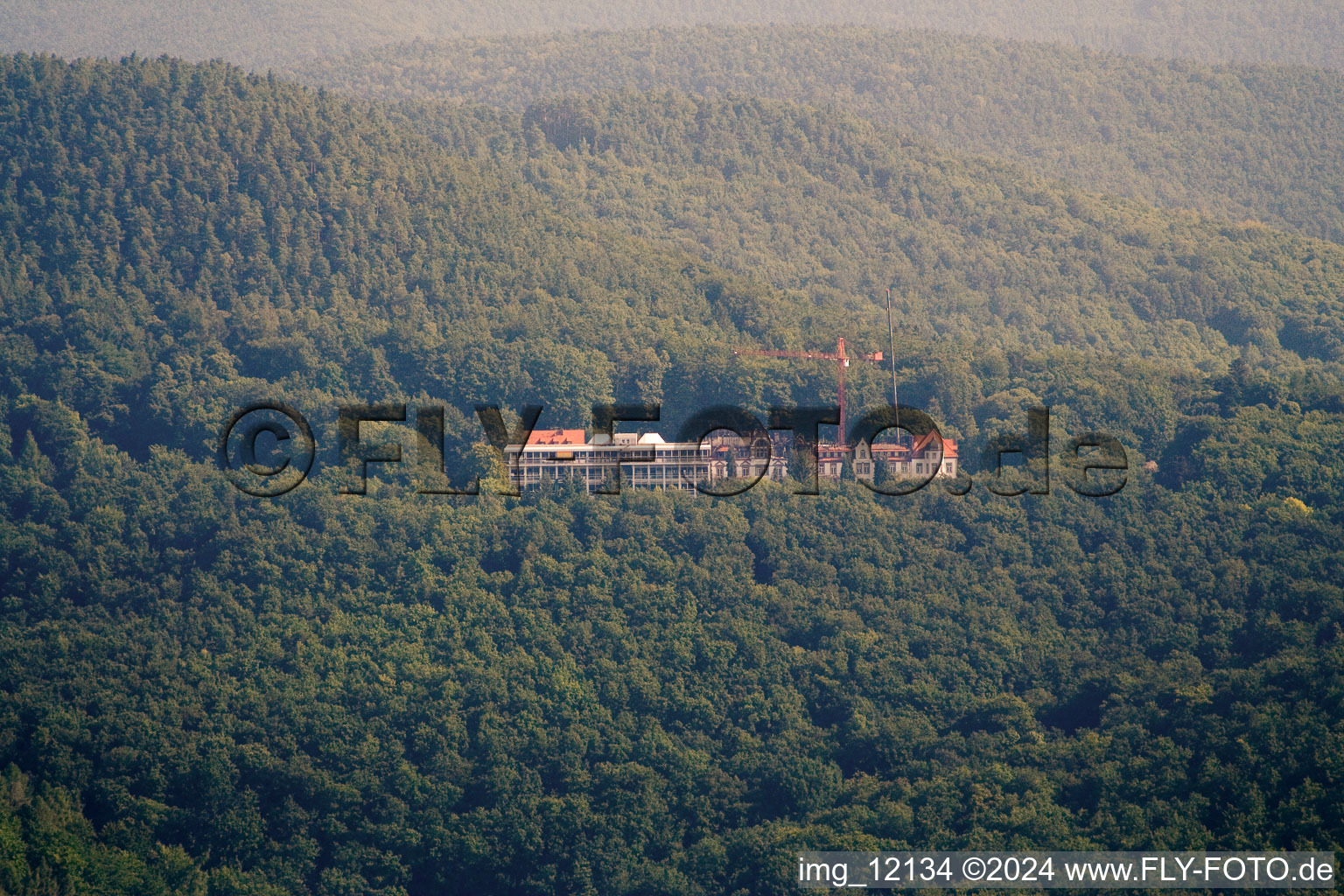 Eußerthal dans le département Rhénanie-Palatinat, Allemagne vue du ciel