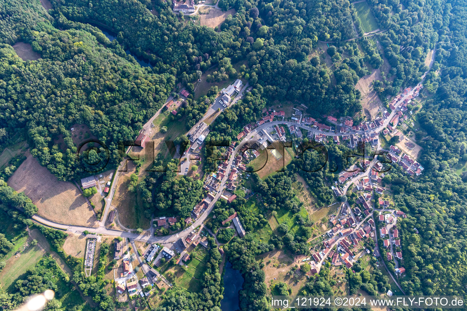 Photographie aérienne de Hamlet à Wissembourg dans le département Bas Rhin, France