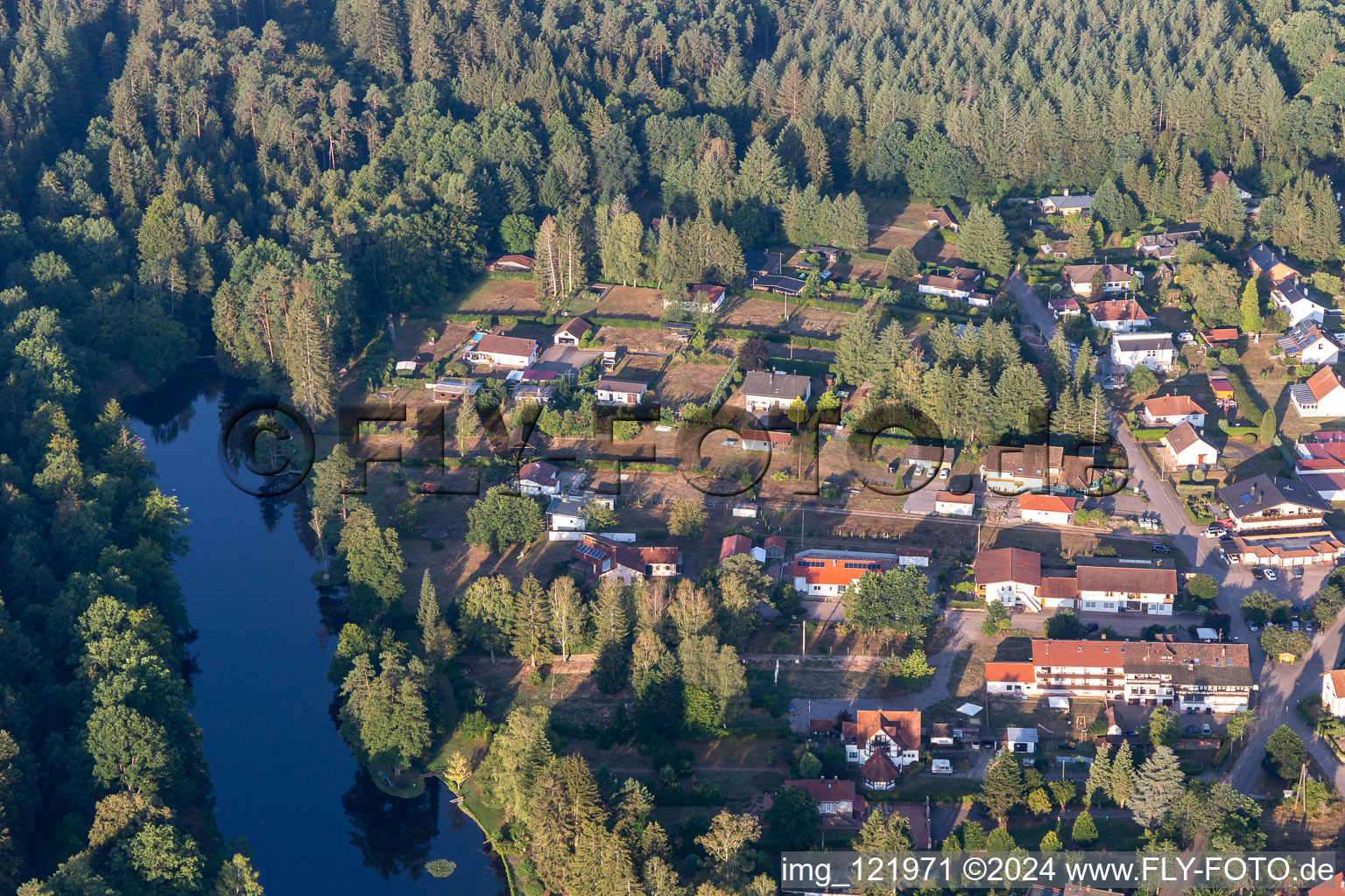 Ludwigswinkel dans le département Rhénanie-Palatinat, Allemagne d'en haut