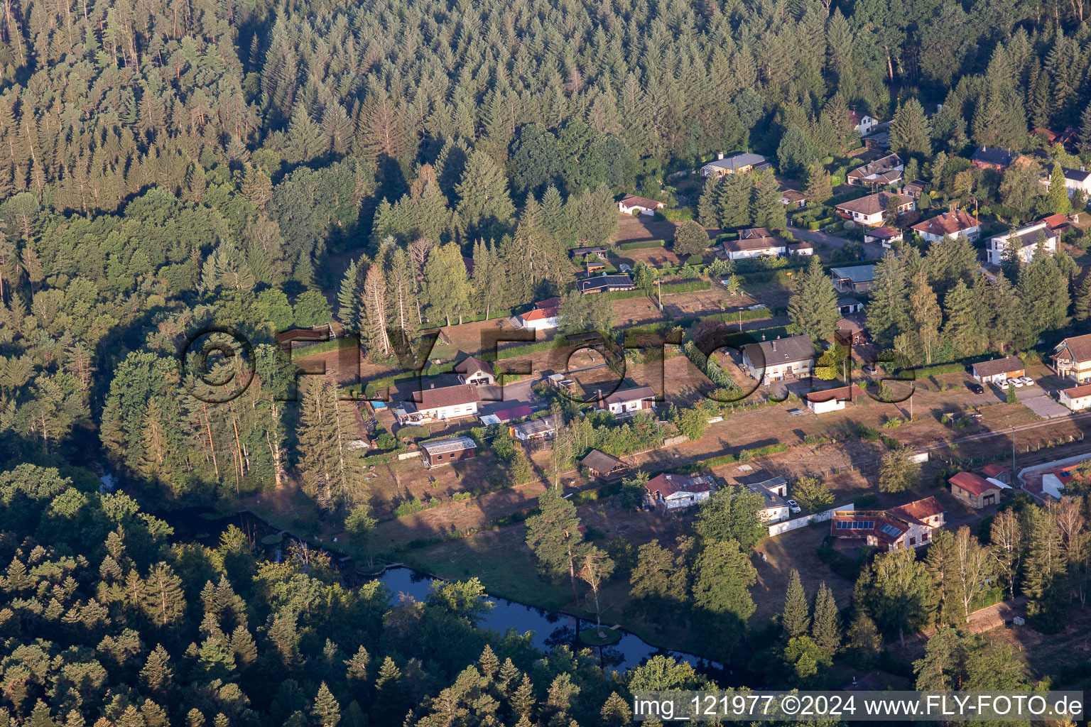 Ludwigswinkel dans le département Rhénanie-Palatinat, Allemagne vue du ciel