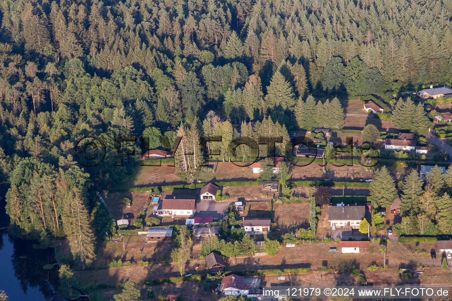 Image drone de Ludwigswinkel dans le département Rhénanie-Palatinat, Allemagne