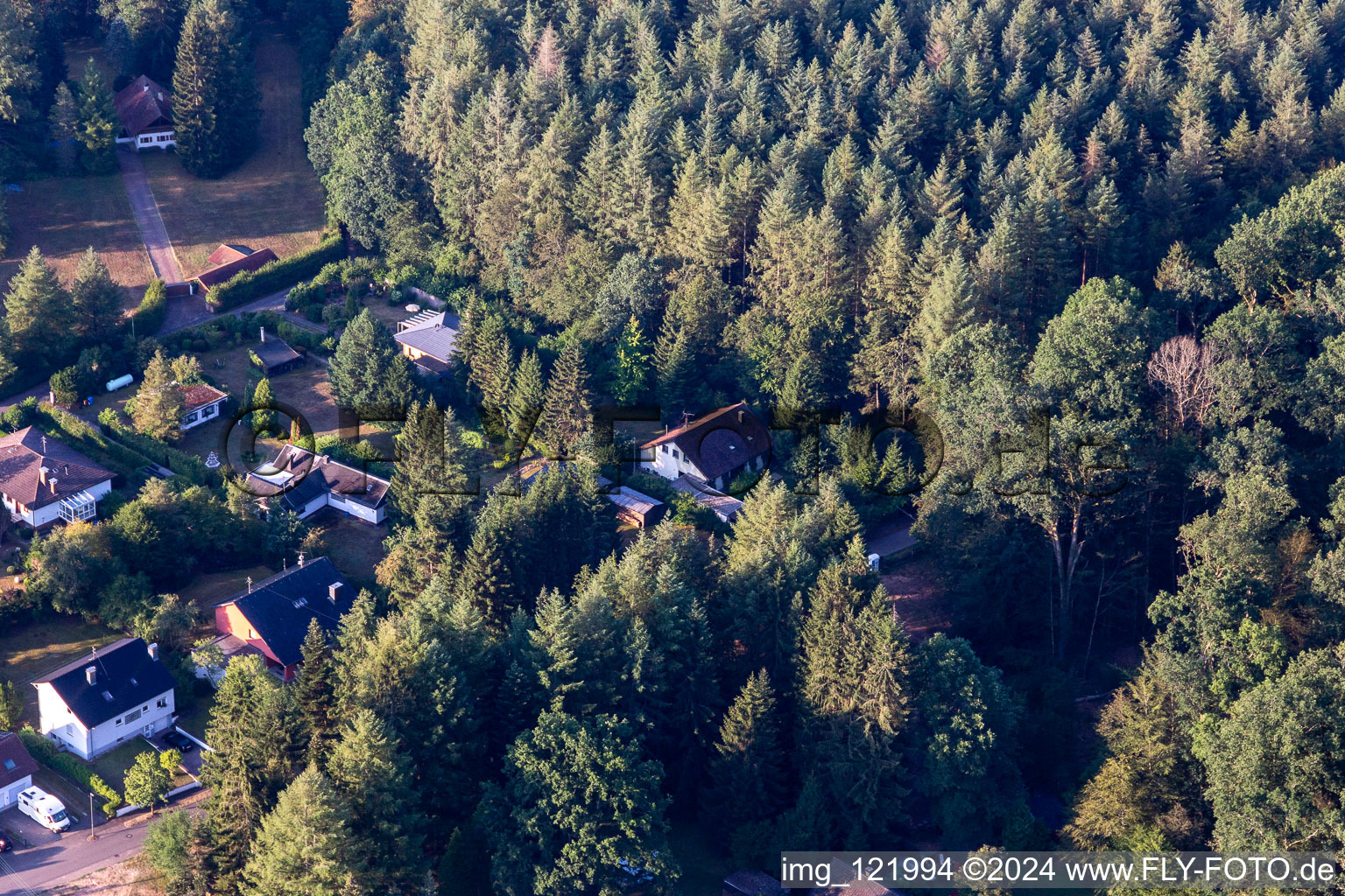 Ludwigswinkel dans le département Rhénanie-Palatinat, Allemagne vue du ciel