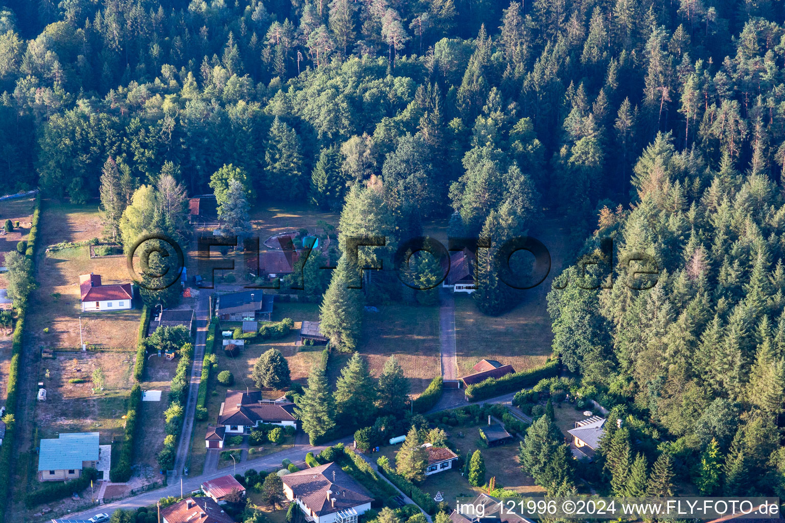 Image drone de Ludwigswinkel dans le département Rhénanie-Palatinat, Allemagne