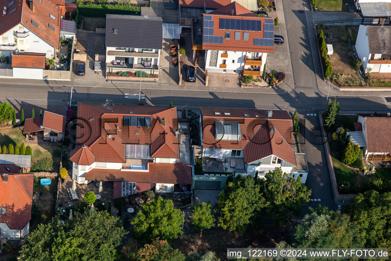 Image drone de Quartier Hardtwald in Neupotz dans le département Rhénanie-Palatinat, Allemagne