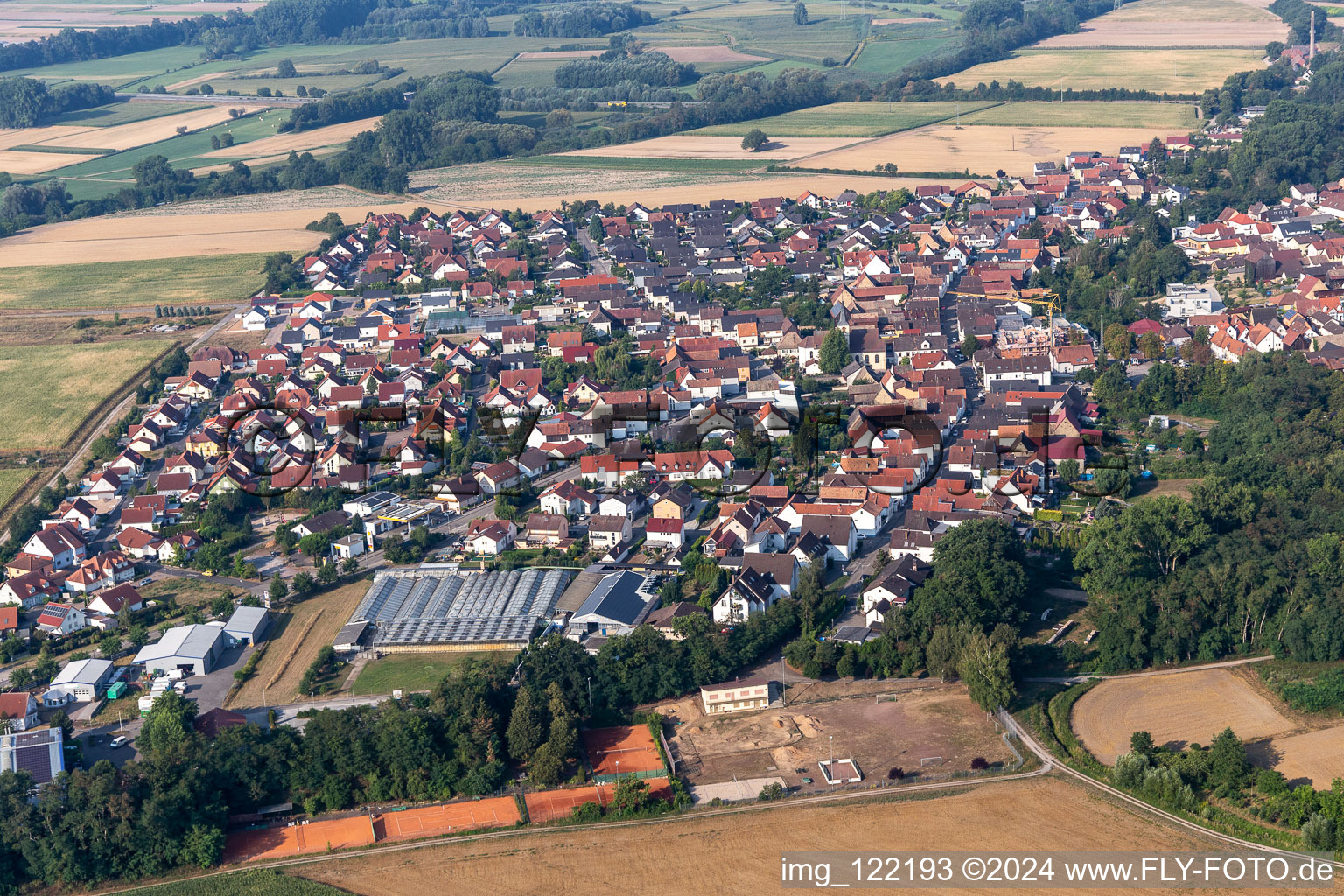 Photographie aérienne de Kuhardt dans le département Rhénanie-Palatinat, Allemagne