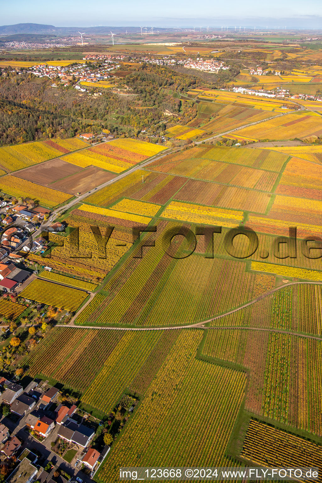 Vue aérienne de Château Battenberg à Battenberg dans le département Rhénanie-Palatinat, Allemagne