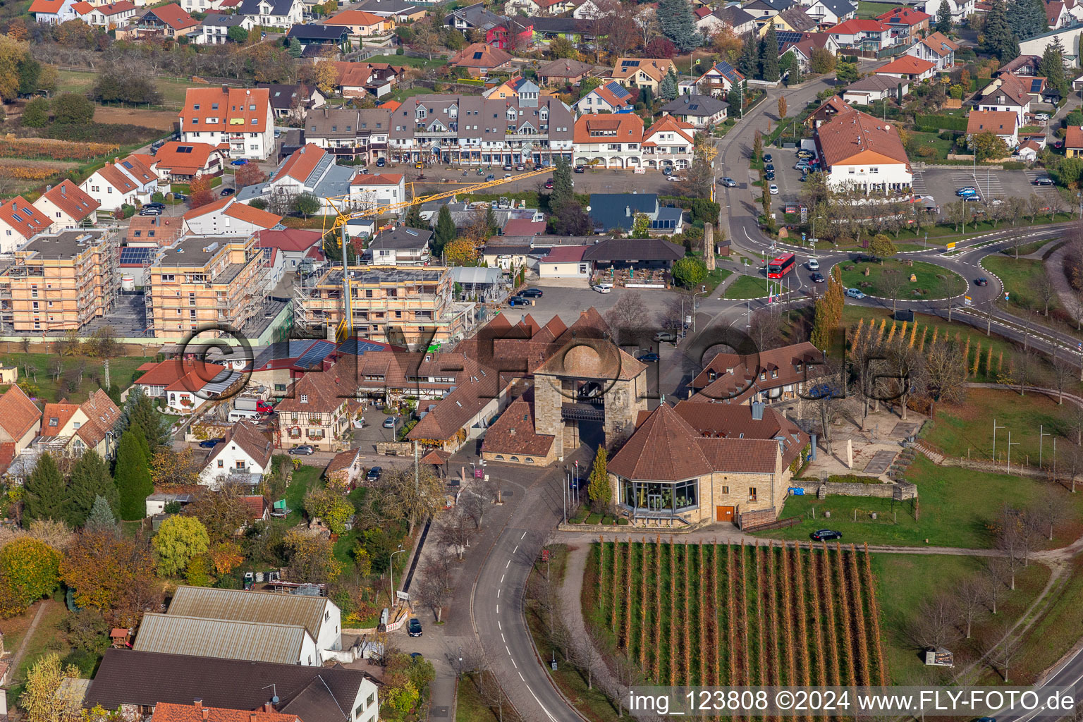 Image drone de Quartier Schweigen in Schweigen-Rechtenbach dans le département Rhénanie-Palatinat, Allemagne