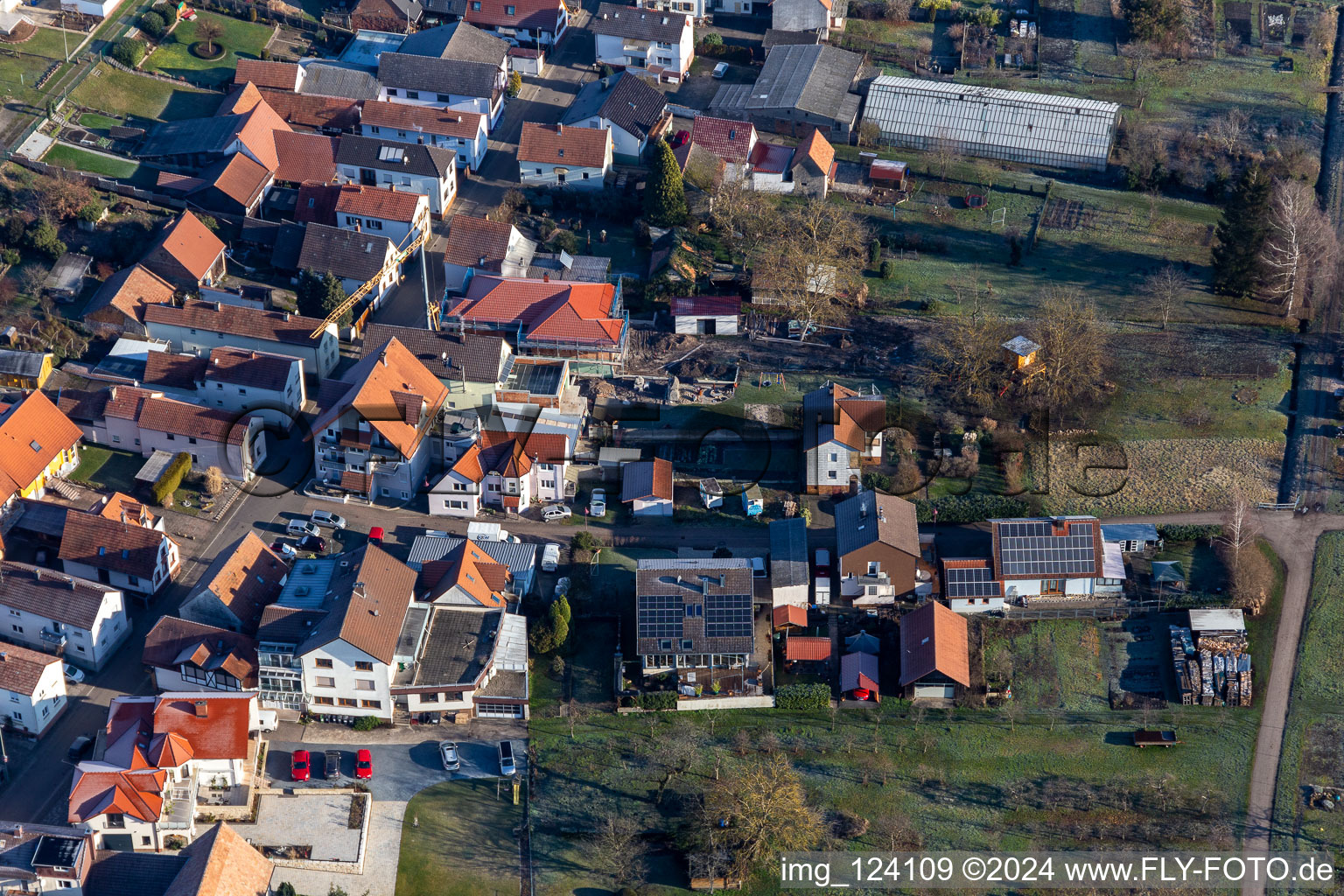 Vue aérienne de Boulangerie Léonhart à Steinfeld dans le département Rhénanie-Palatinat, Allemagne