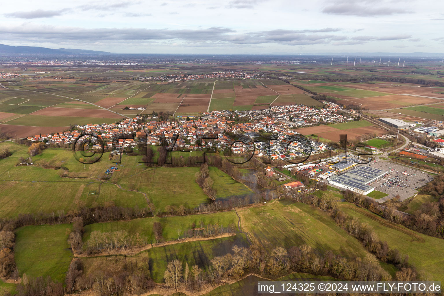 Image drone de Rohrbach dans le département Rhénanie-Palatinat, Allemagne