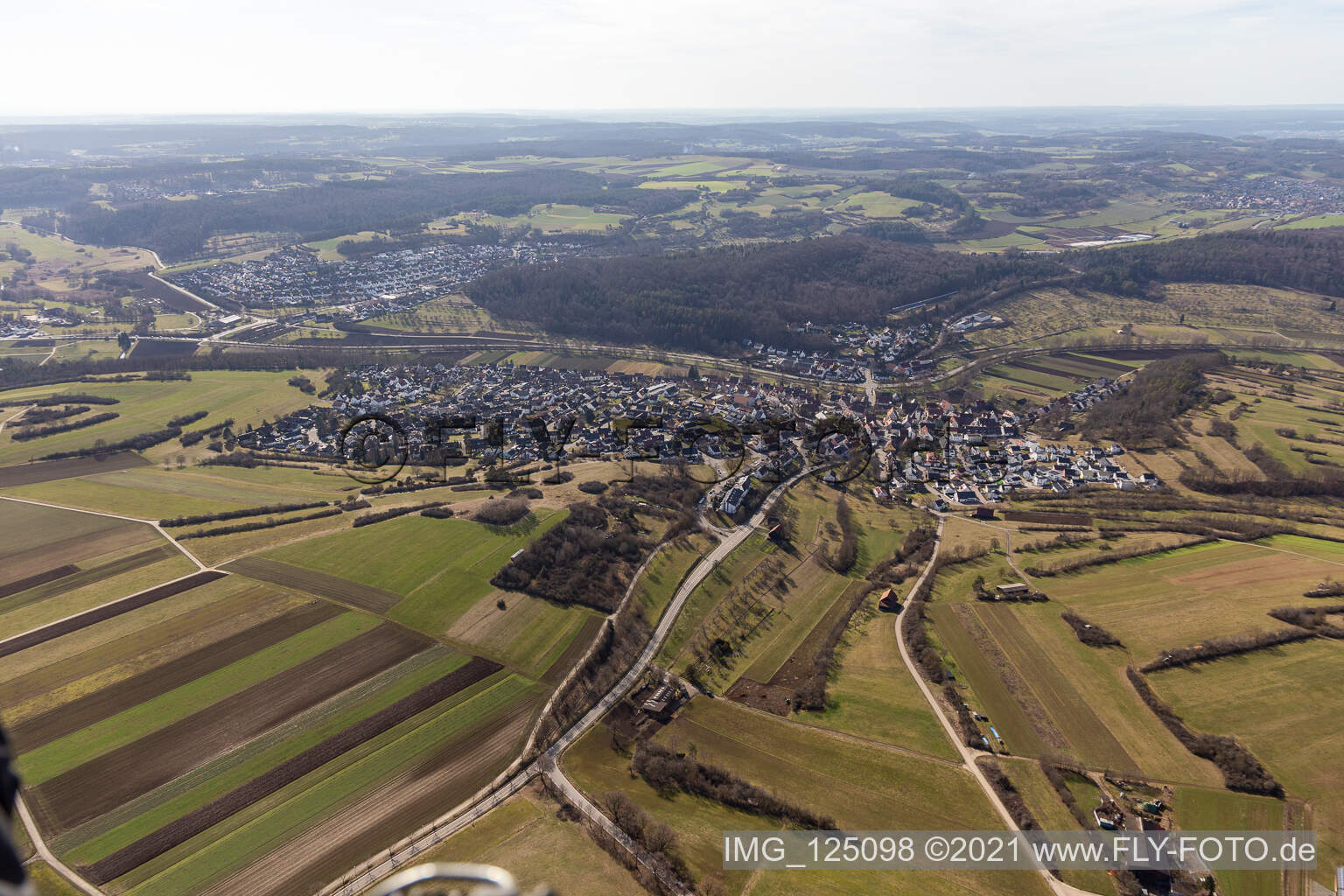 Image drone de Weil der Stadt dans le département Bade-Wurtemberg, Allemagne