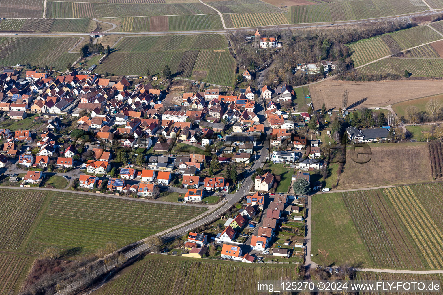 Image drone de Quartier Wollmesheim in Landau in der Pfalz dans le département Rhénanie-Palatinat, Allemagne