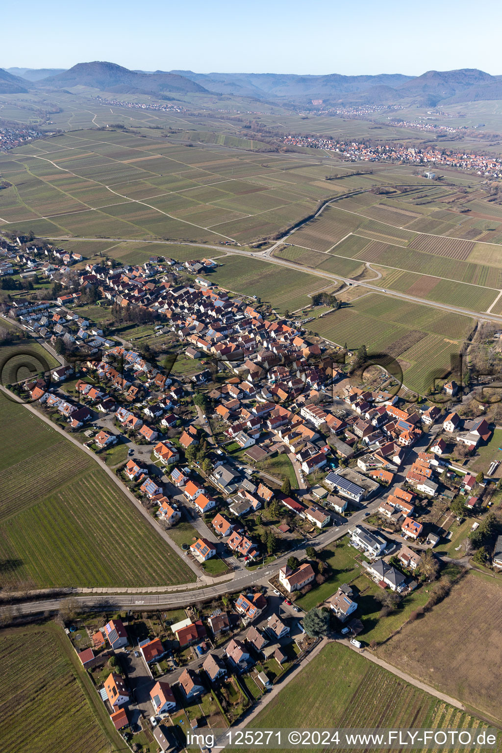 Quartier Wollmesheim in Landau in der Pfalz dans le département Rhénanie-Palatinat, Allemagne du point de vue du drone