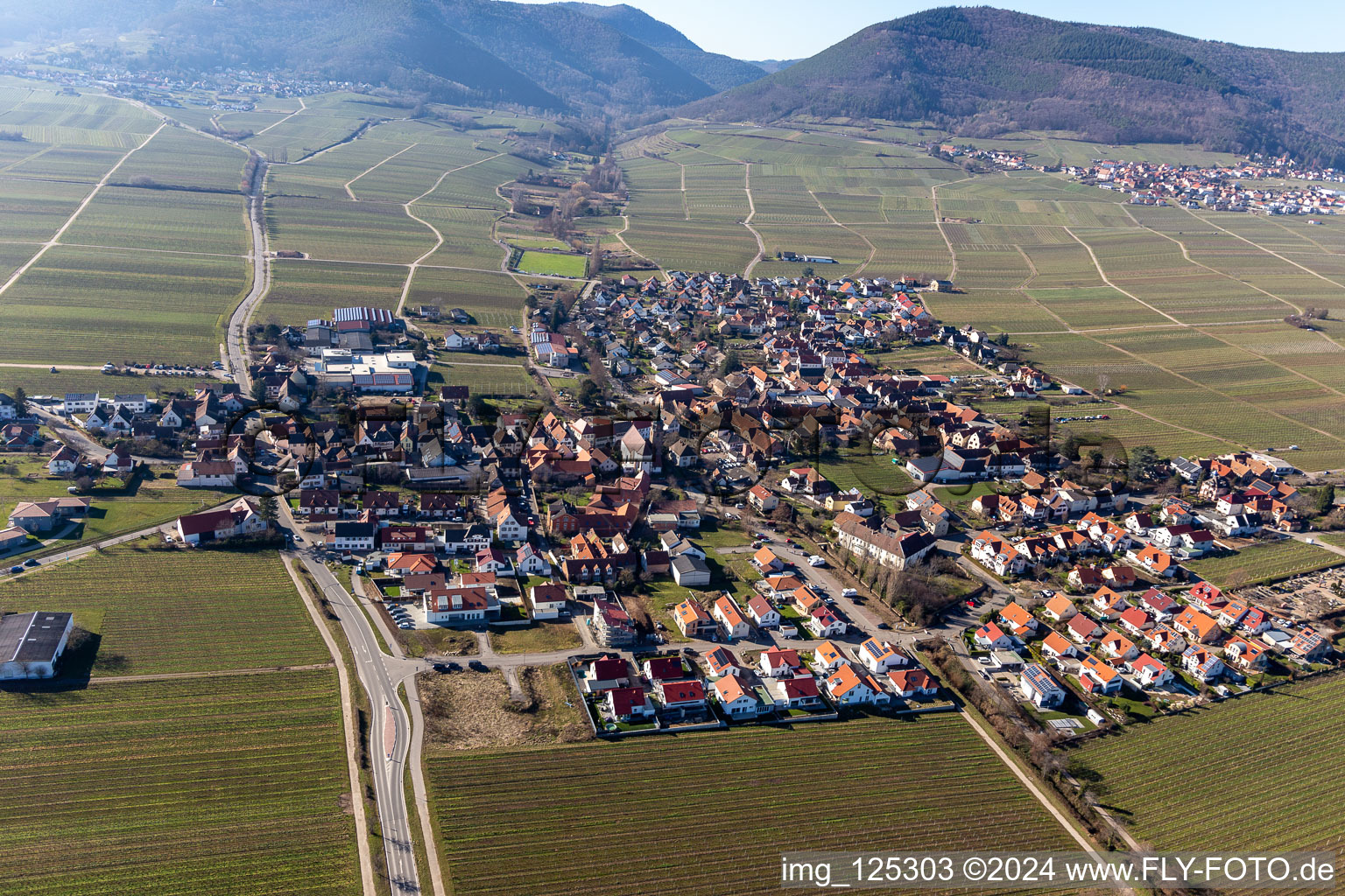 Image drone de Hainfeld dans le département Rhénanie-Palatinat, Allemagne