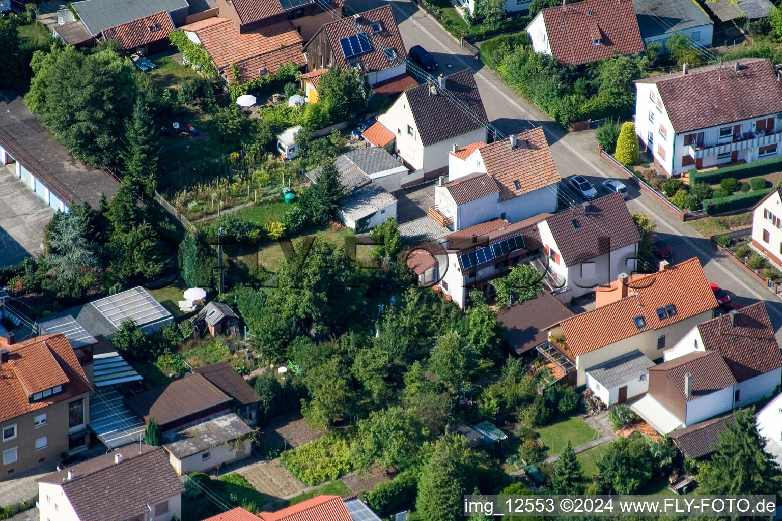 Image drone de Kandel dans le département Rhénanie-Palatinat, Allemagne