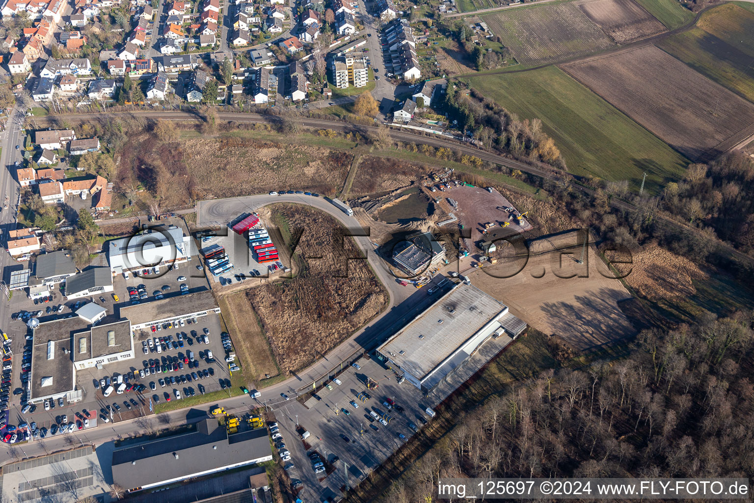 Image drone de Kandel dans le département Rhénanie-Palatinat, Allemagne